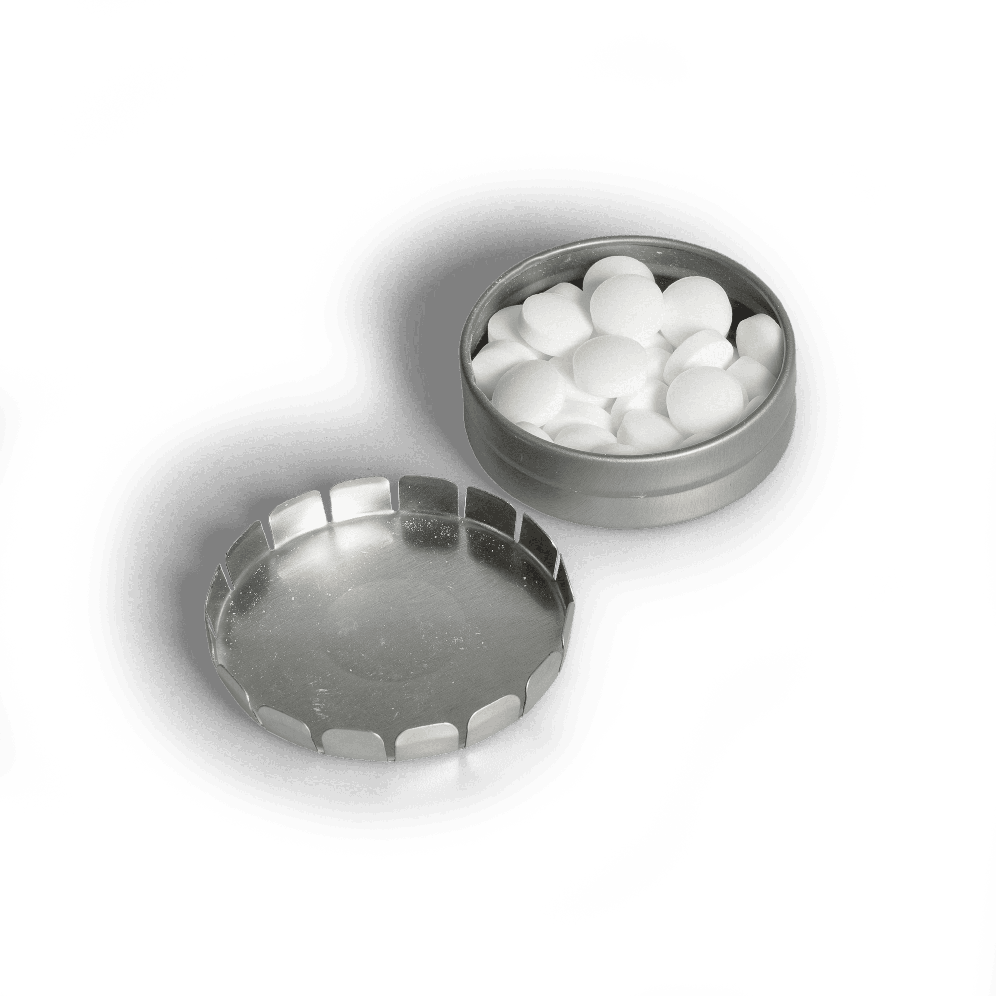 Pfefferminzdose KlickKlack - Rund | 20 gr | Farbig | Click Clack