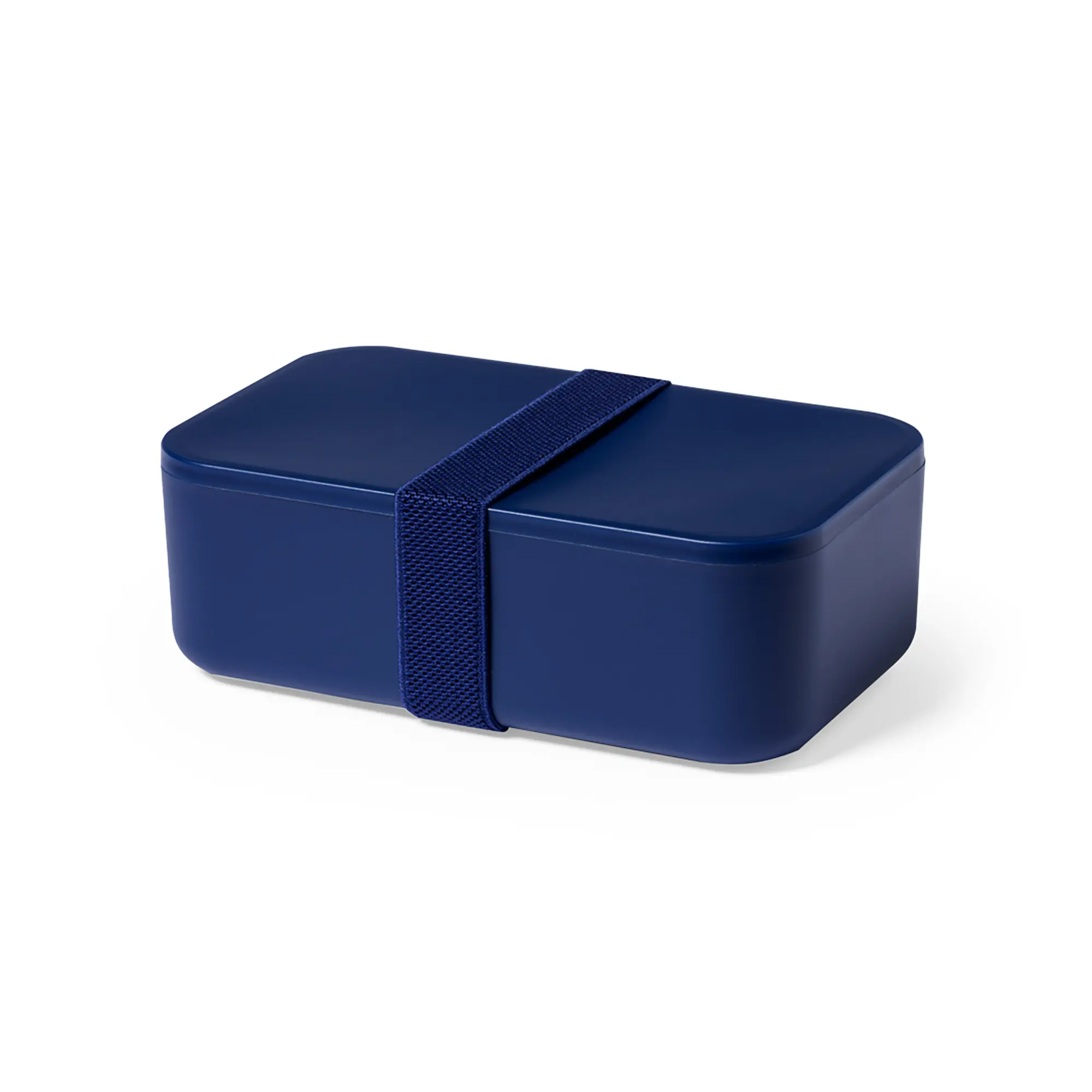 Lunch box in PP riciclato – 1 scomparto | Con fascia e forchetta