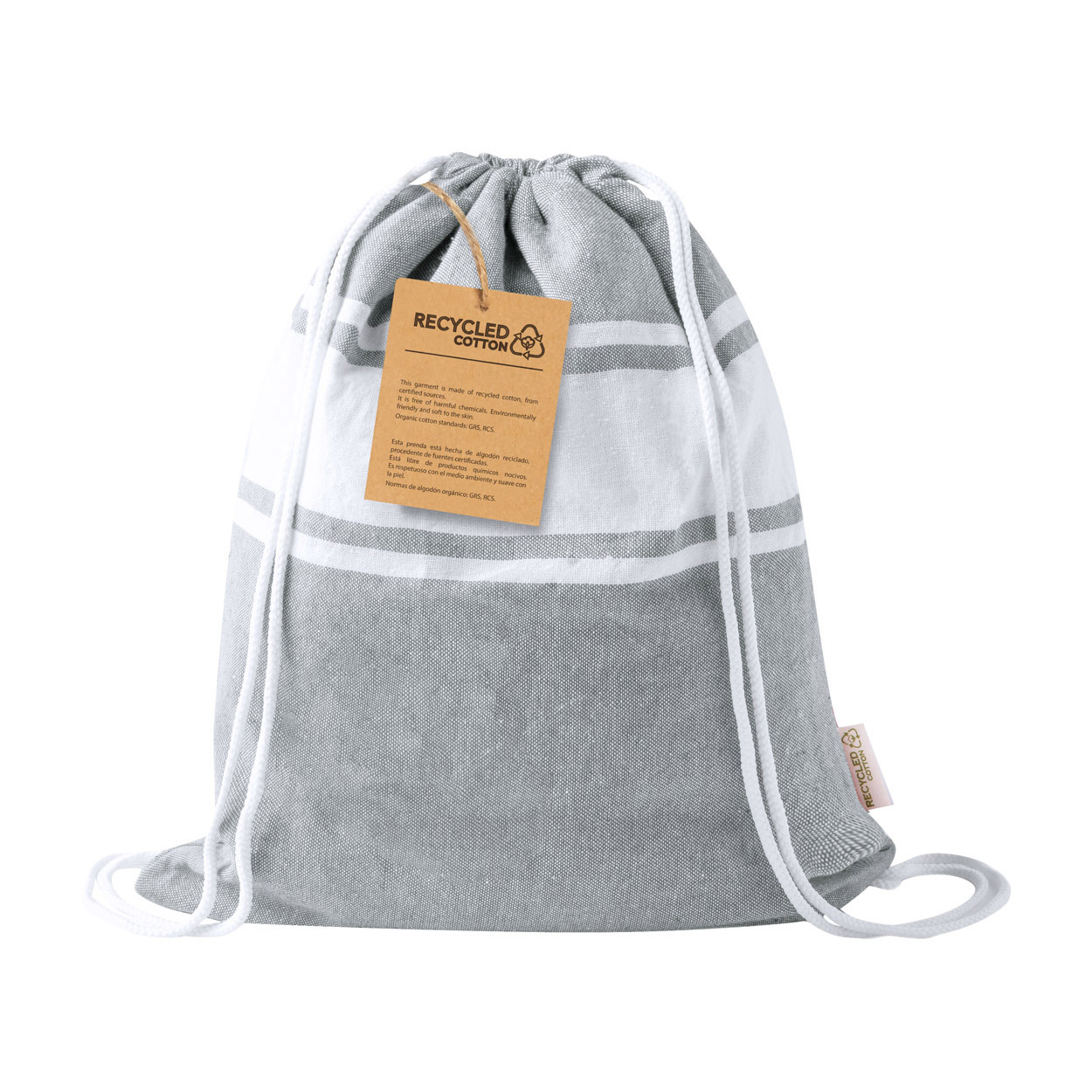 Telo mare - 180 x 90 cm | Cotone riciclato | 170 g/m²