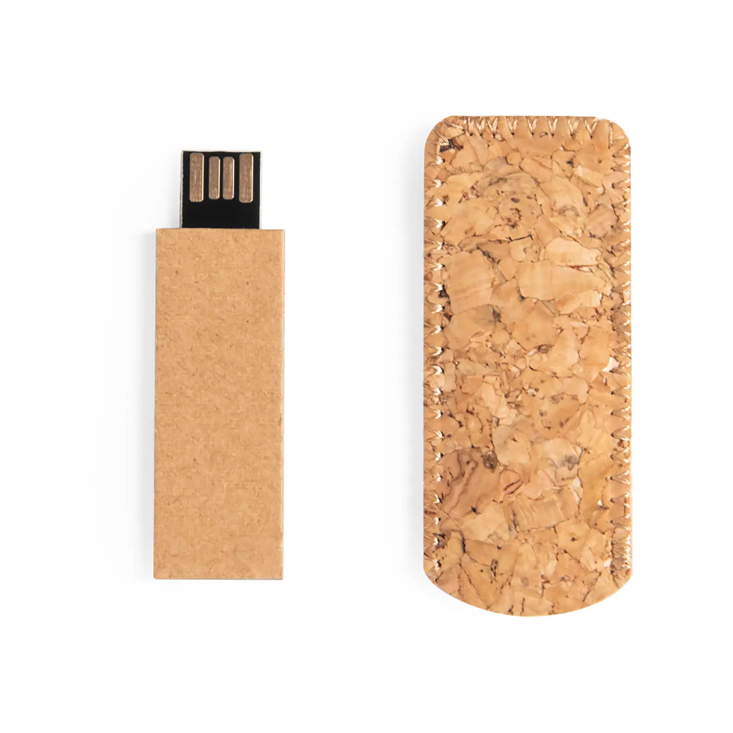Clé USB 16 Go carton – Recyclé | Avec capuchon | Légère | Éco-responsable