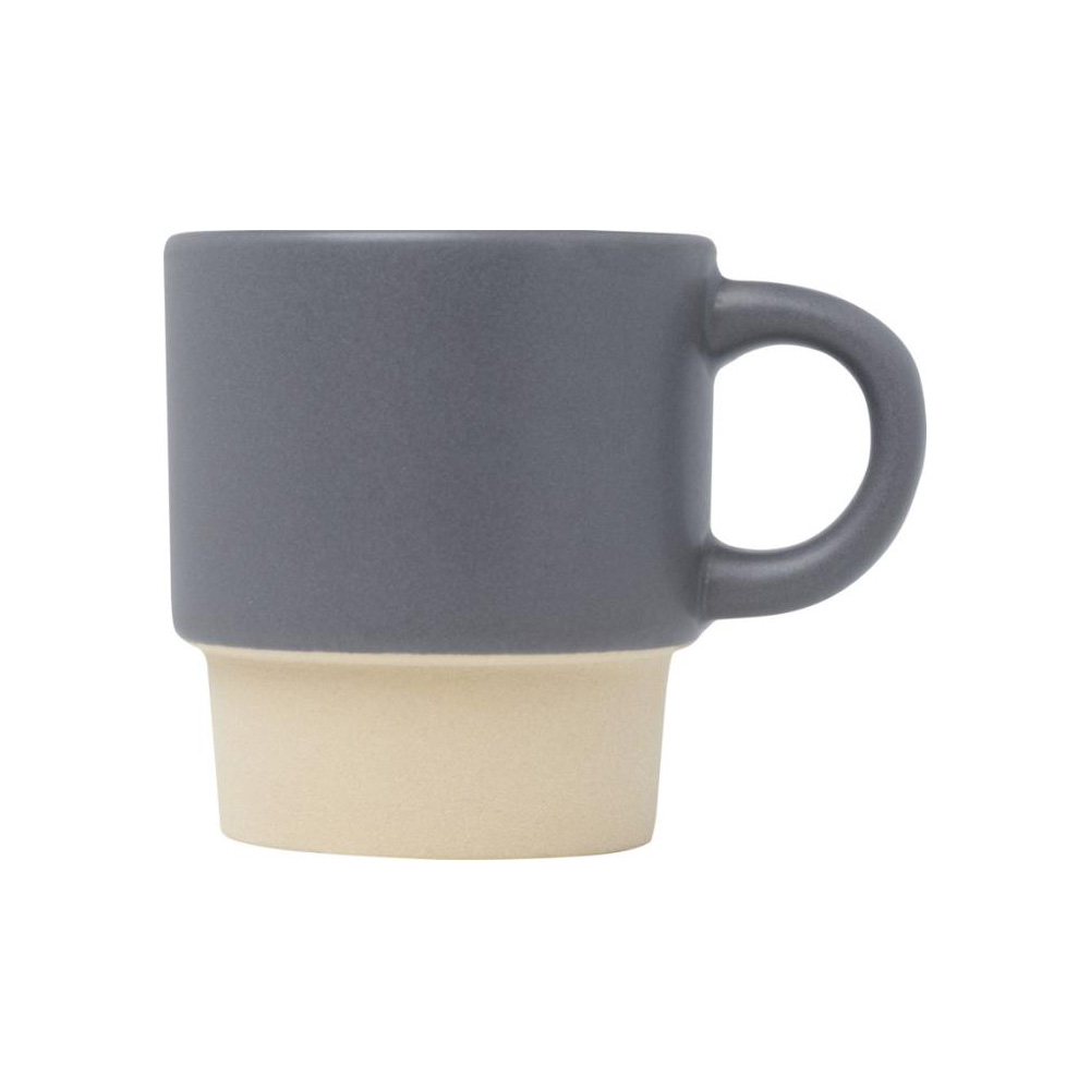 Tazzina espresso – 130 ml | Impilabile | Fondo in argilla | Compatta