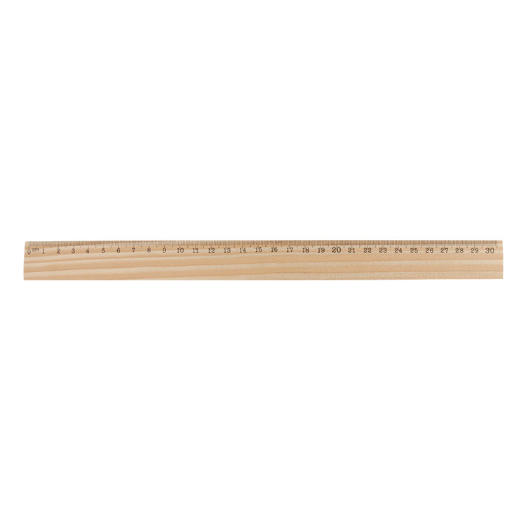 Lineal Laron | 30 cm | Holz | 1-4 Farbdruck