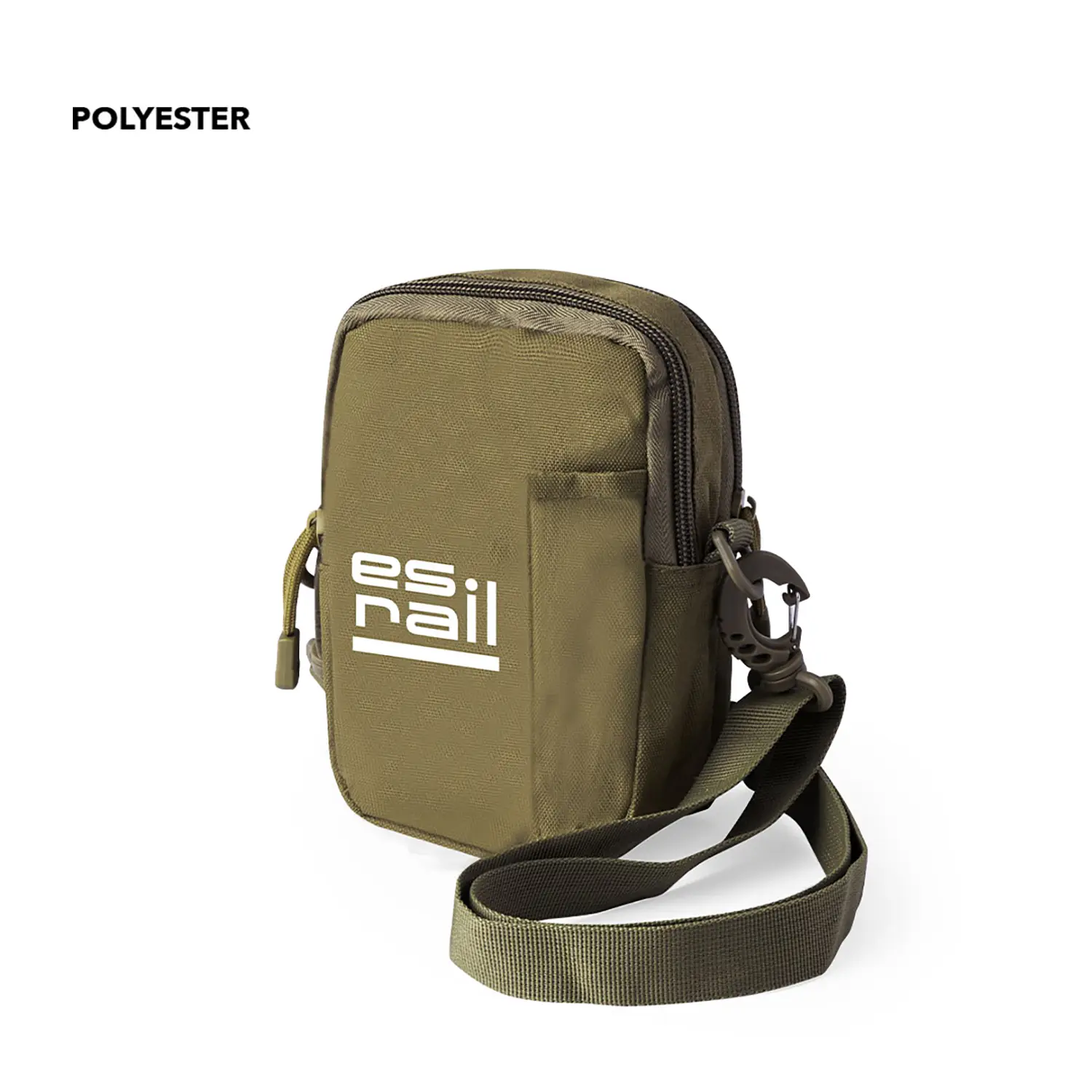Crossbody tas Kyra – 800D Polyester | Ritsvak | Verstelbare Band | Compact