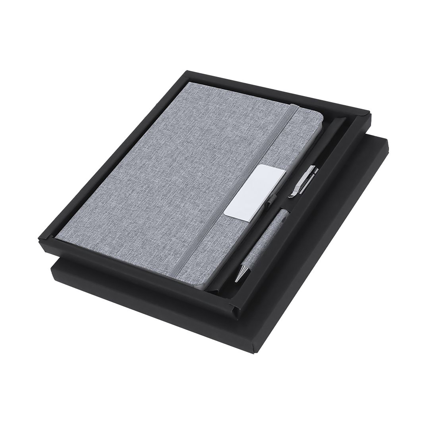 Set quaderno - Materiale RPET | 100 fogli | Include penna