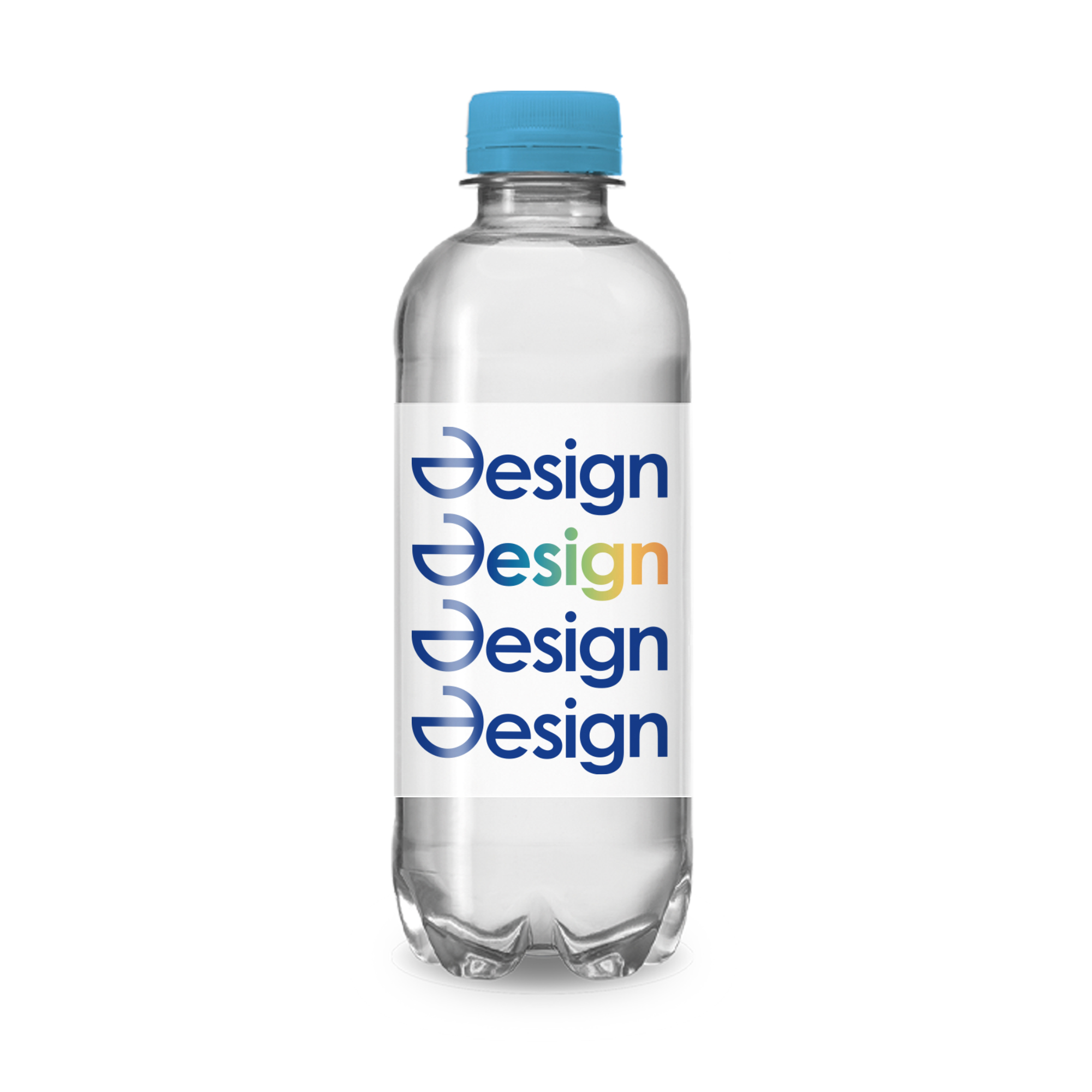 Waterflesjes RPET - 330 ml | Mineraalwater | Full Colour etiket | Inc. statiegeld