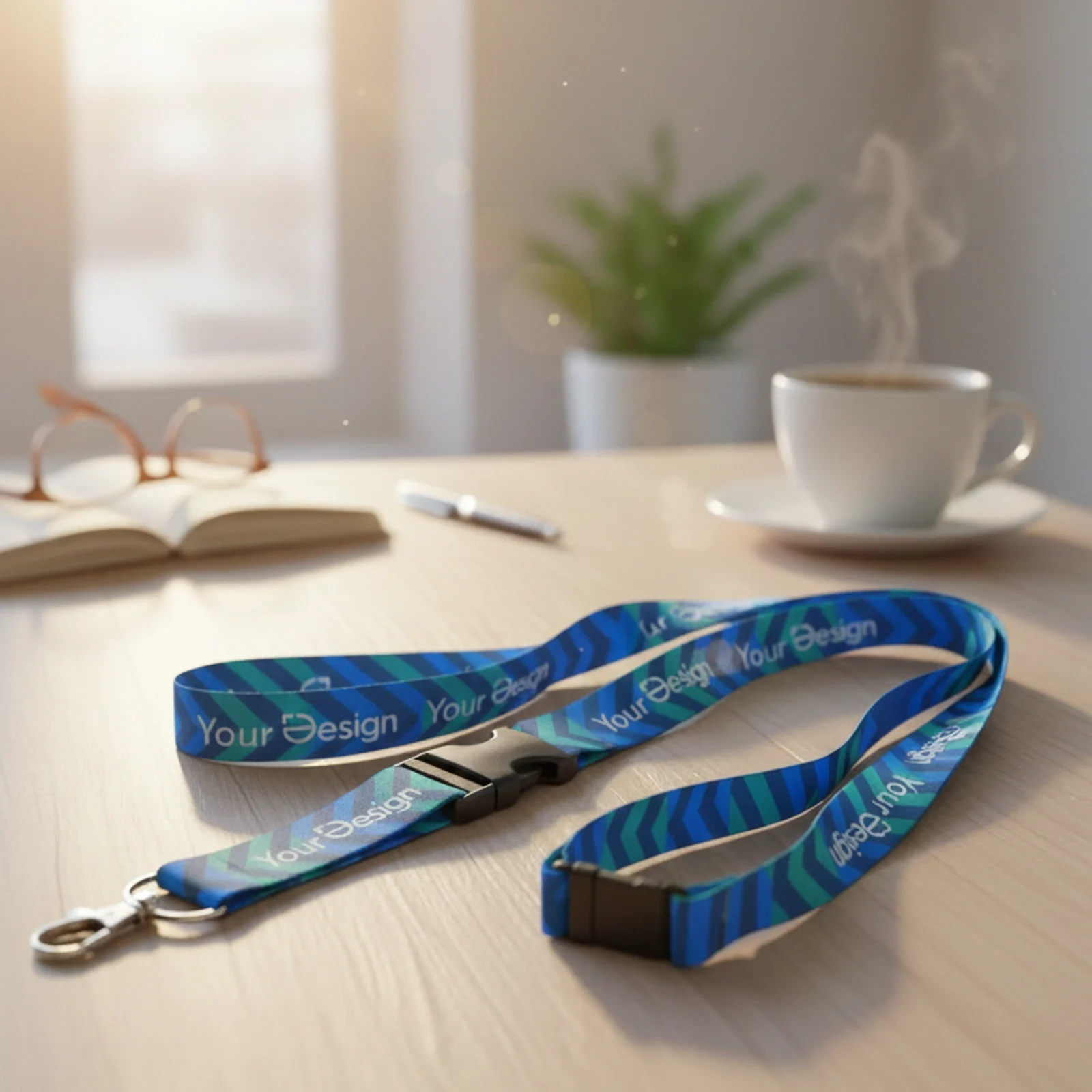 Keycord Luuk - 20 mm | Full Colour | Met haak, buckle & veiligheidssluiting