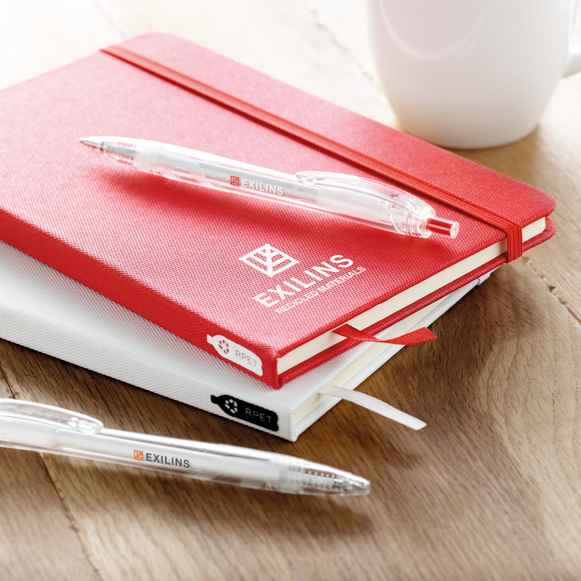 Notebook | Couverture rigide | A5 | Plastique recyclé