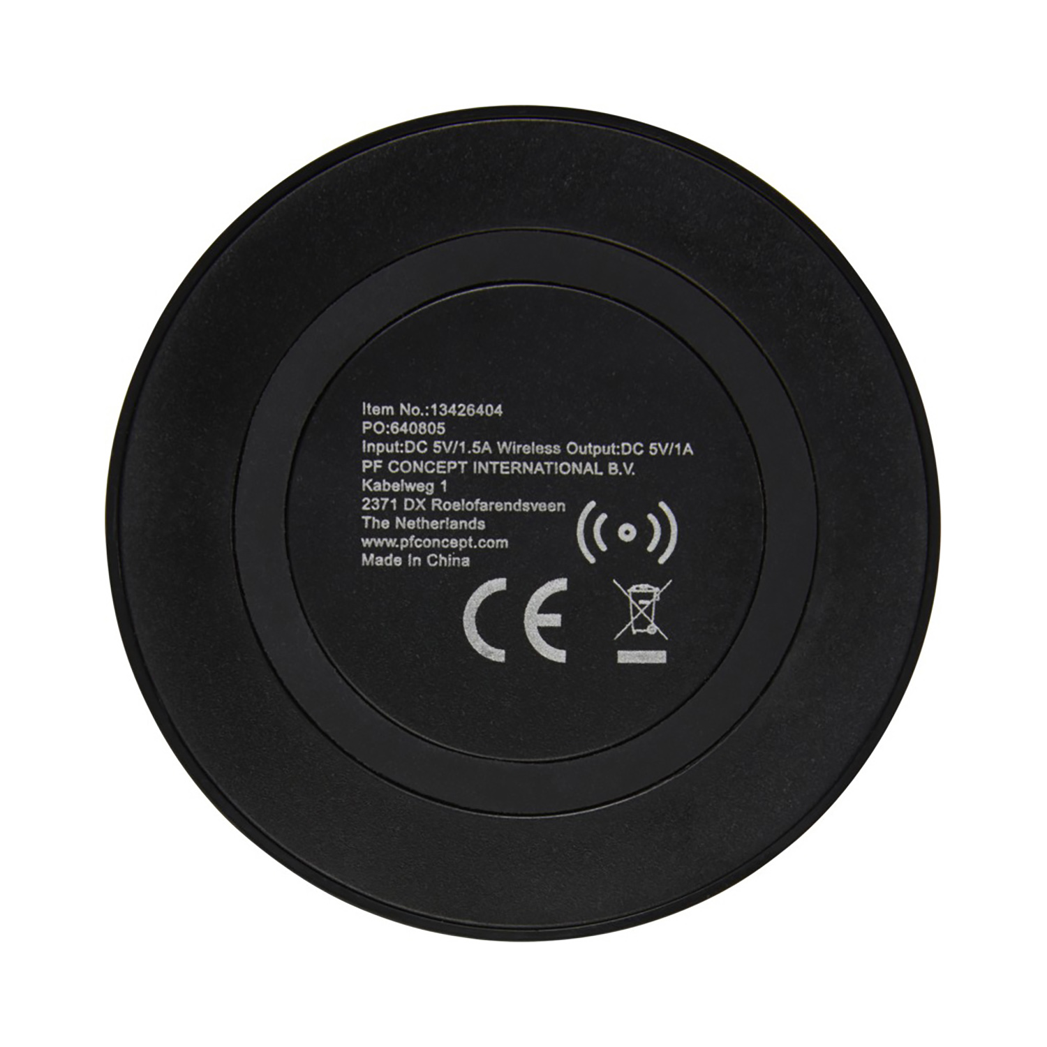 Chargeur de téléphone | Sans fil | Plastique | Ø 6,9 cm