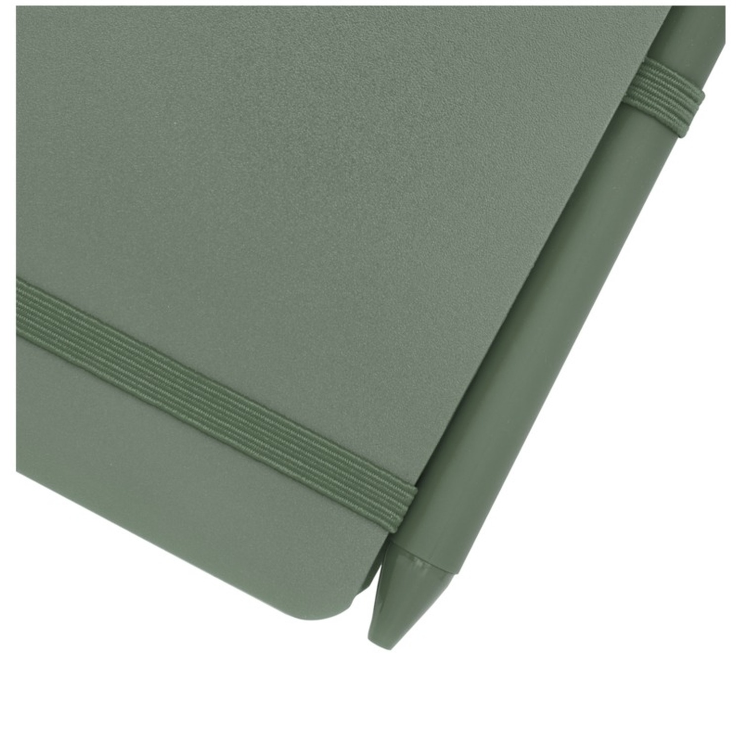 Taccuino in plastica ocean-bound – A6 | Copertina rigida | Con penna | 80 fogli