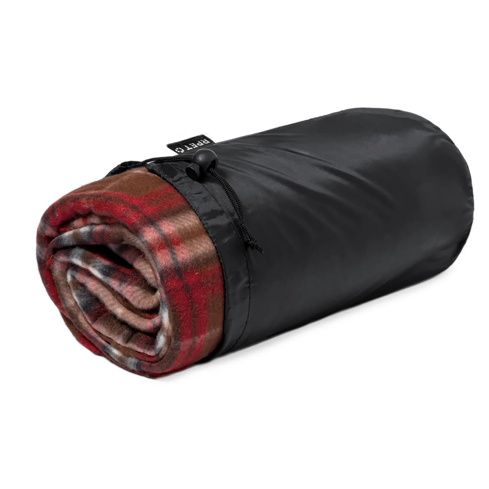 Deken Dieke 120×150 cm | Zacht RPET | Warm fleece | Opvouwbaar in pouch