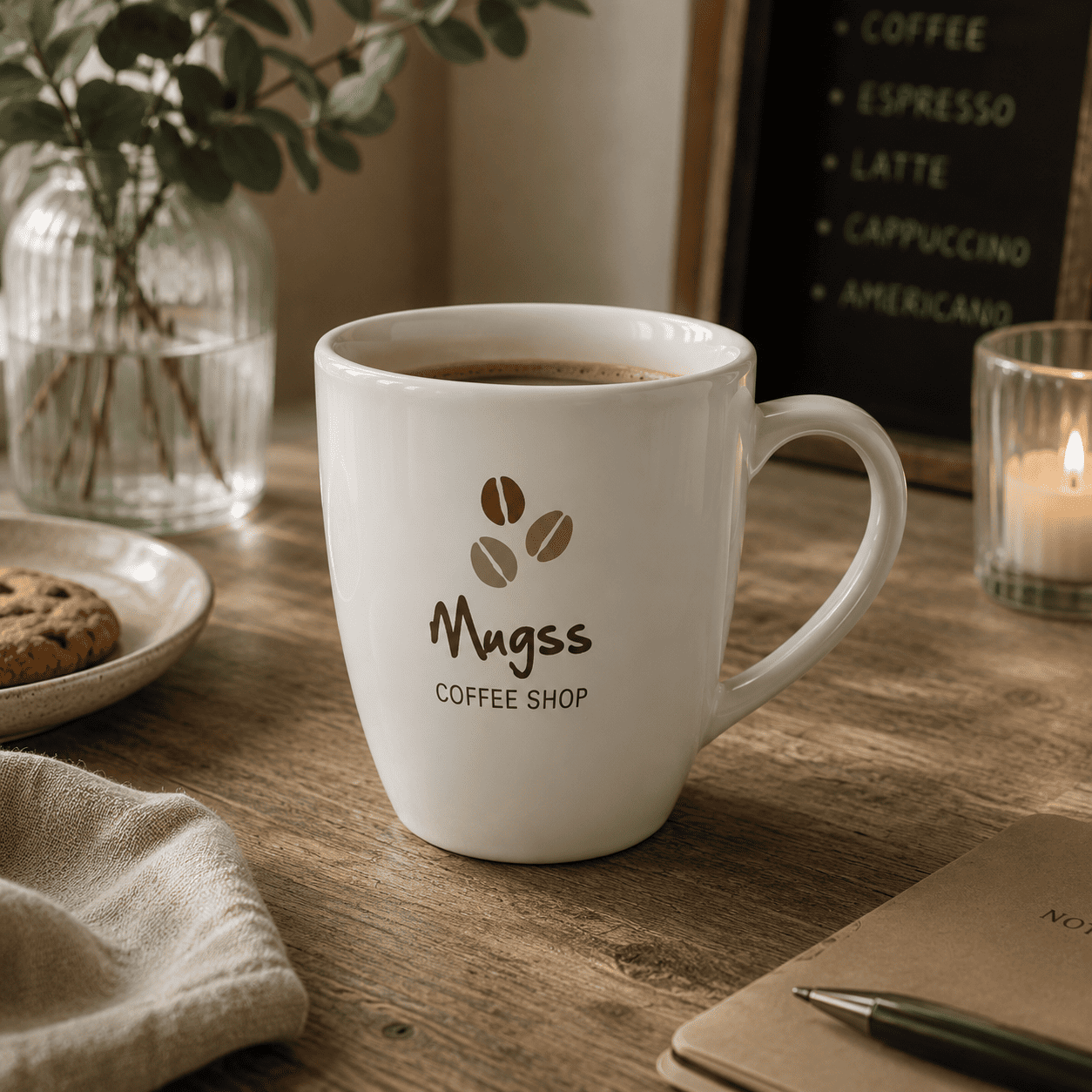 Tasse céramique - 160 ml | Émaillée | Jusqu'à 4 couleurs d'impression