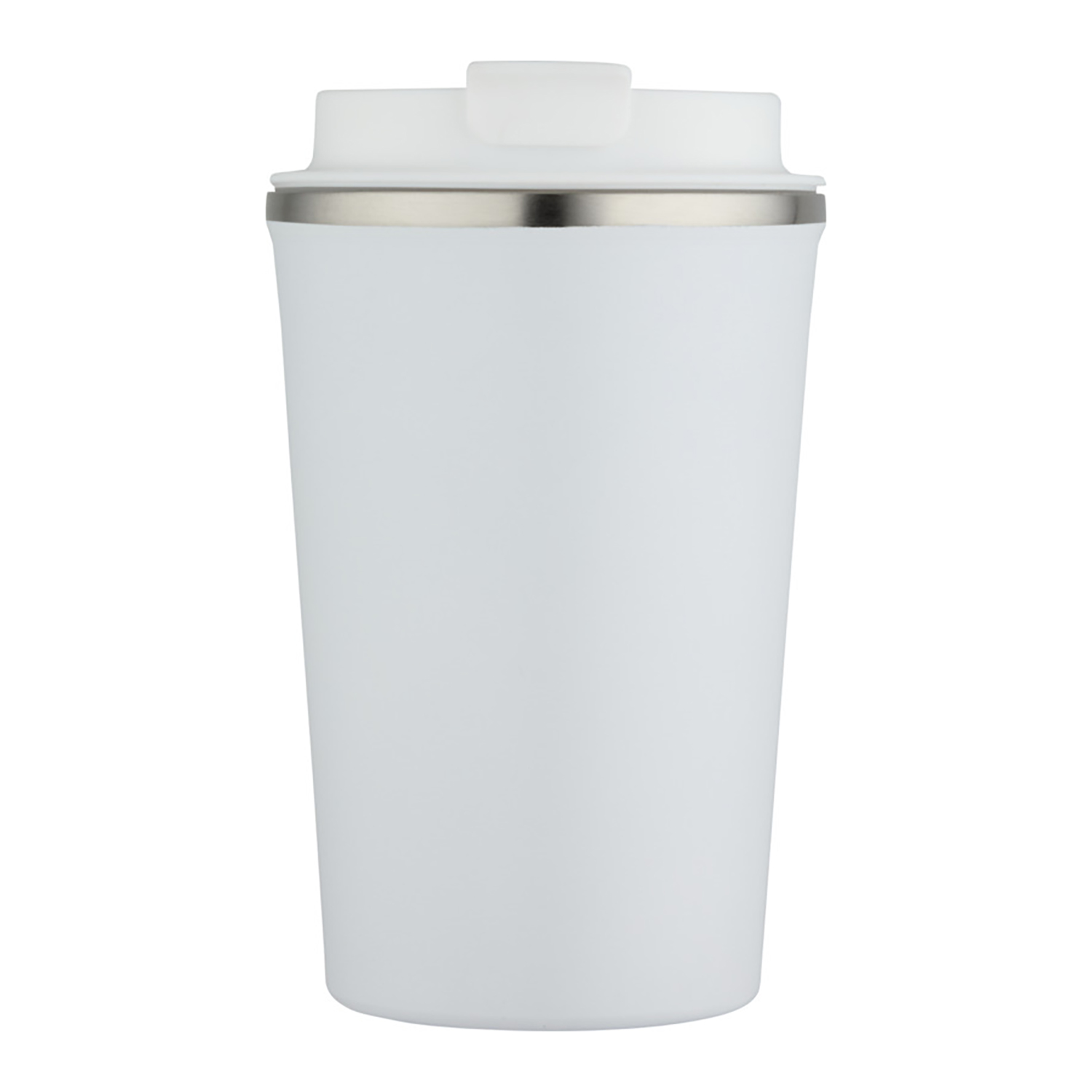 Gobelet isotherme sous vide – 350 ml | Étanche | Couvercle rotatif | Inox