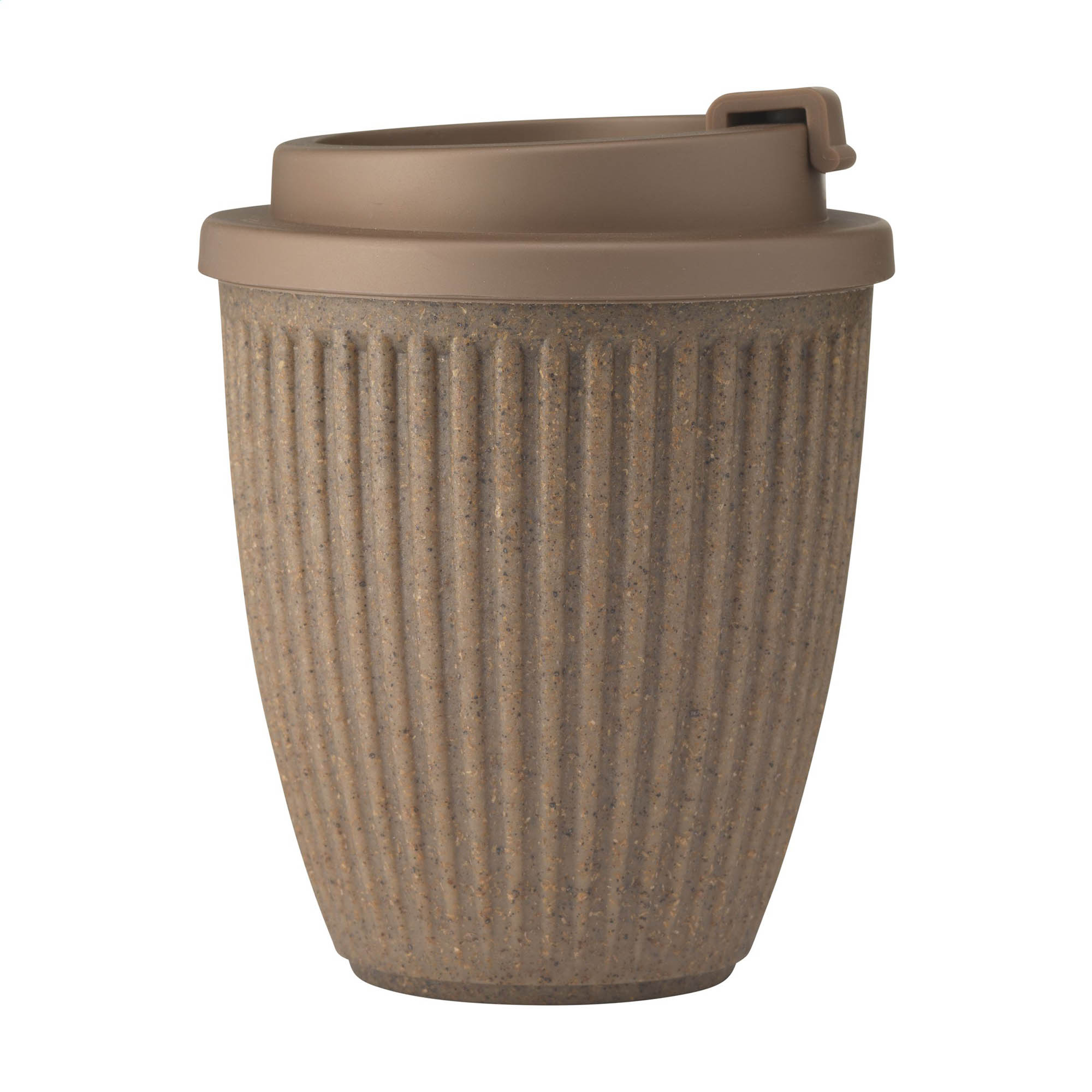 Koffie to go mok Kava - 250 ml | koffievezels| Tot 4 kleuren bedrukking