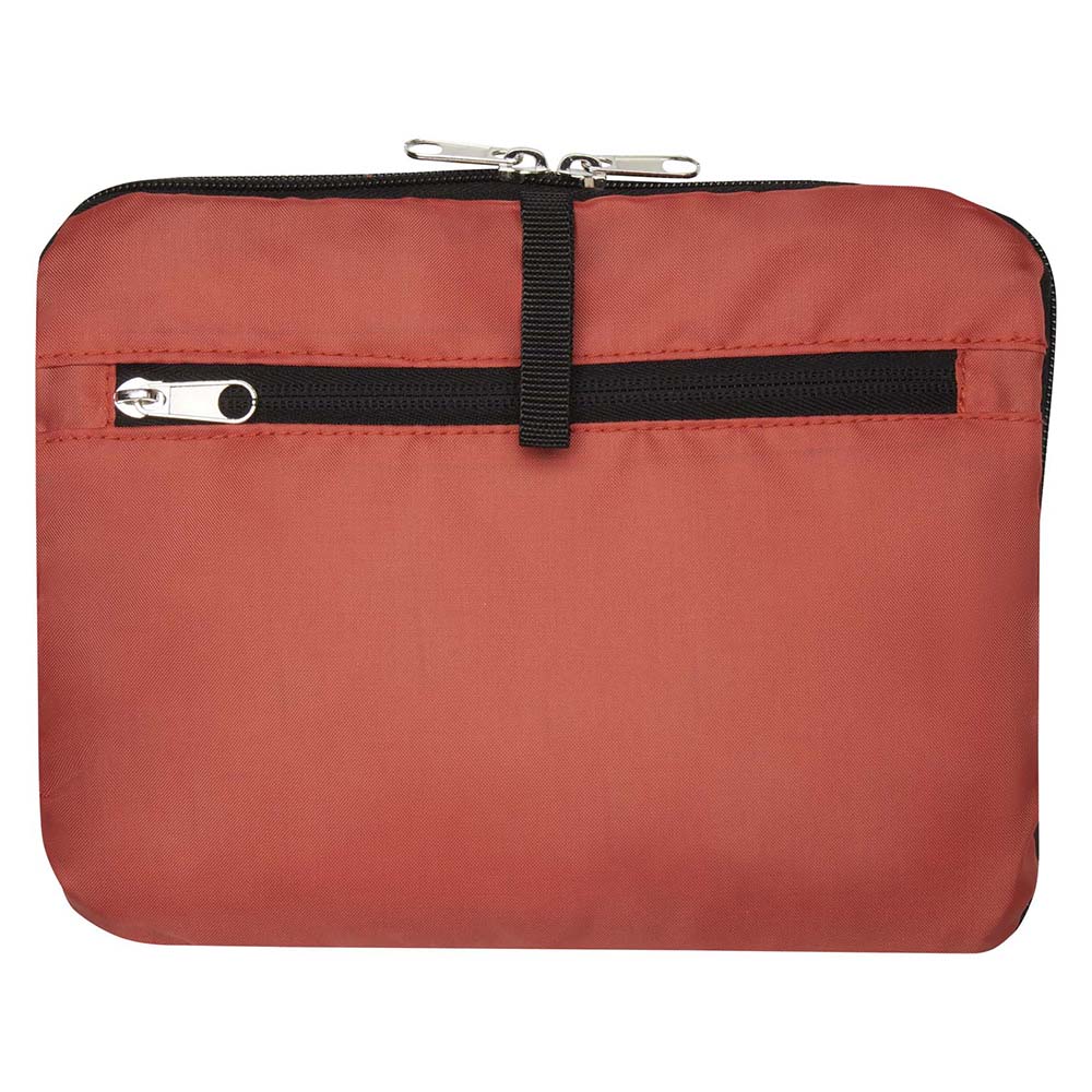 Borsa shopper pieghevole in RPET – 16 L | Certificata GRS | Senza PVC | Con cerniera | Manici lunghi