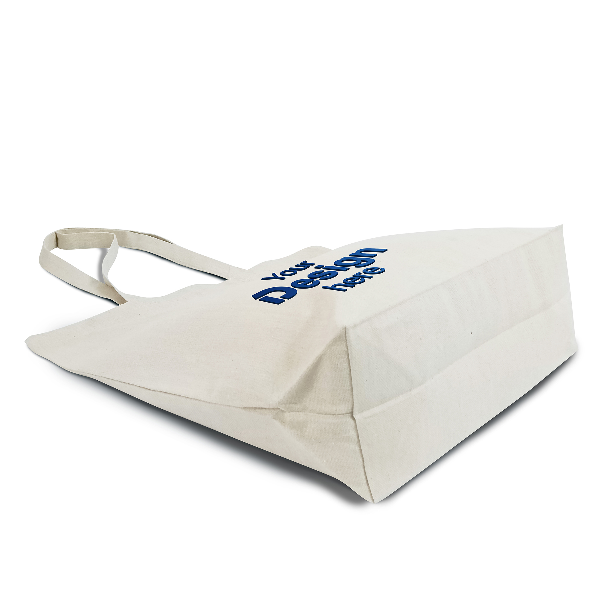 Baumwolltasche mit Reliefdruck – Recycelt | 250 g/m² | Hochdichte Siebdruck