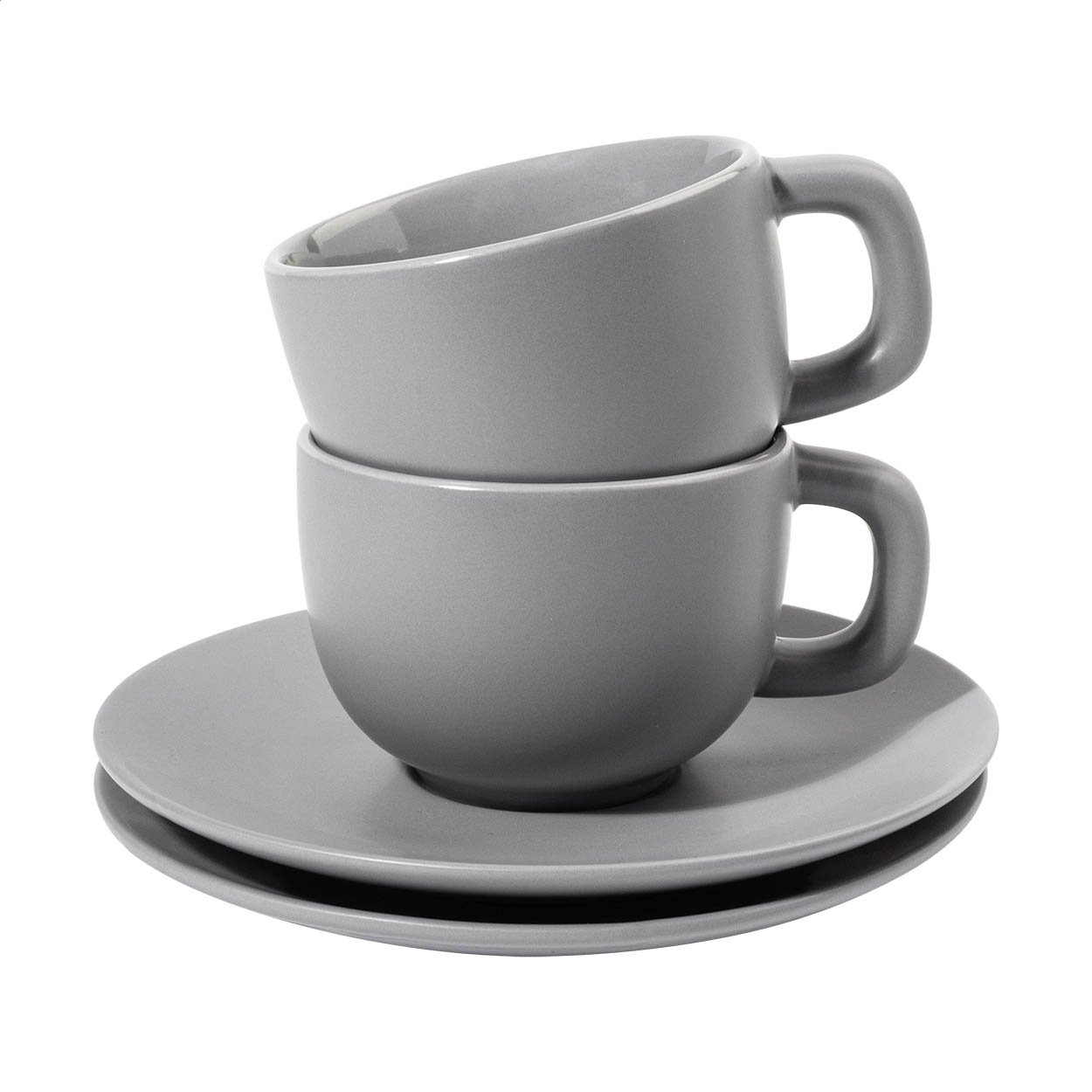 Set de tasses à cappuccino – Céramique de haute qualité | Finition mate | Lot de 2