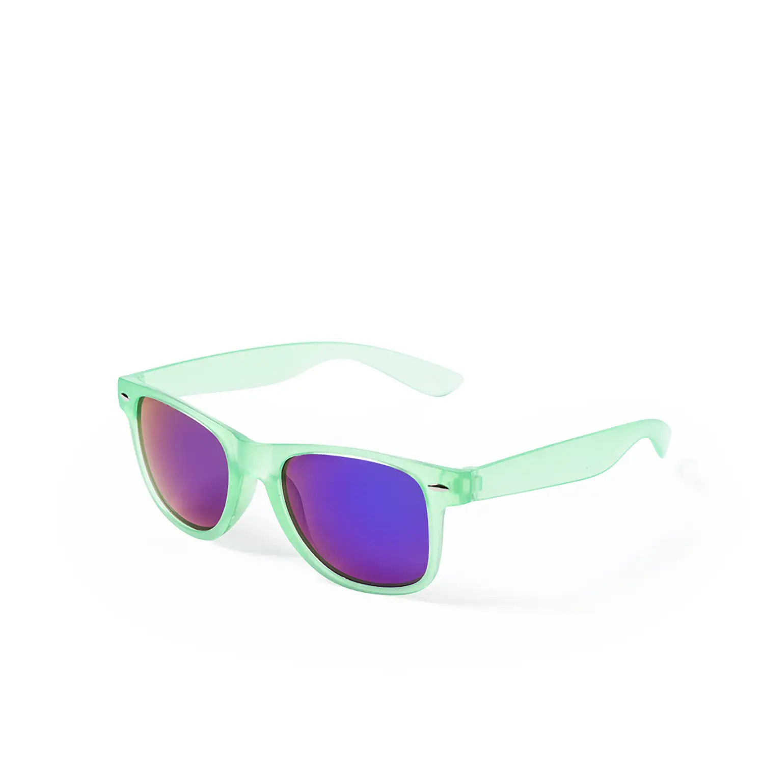 Sonnenbrille – UV400 | Verspiegelte Gläser | Buntes Gestell | Klassisches Design
