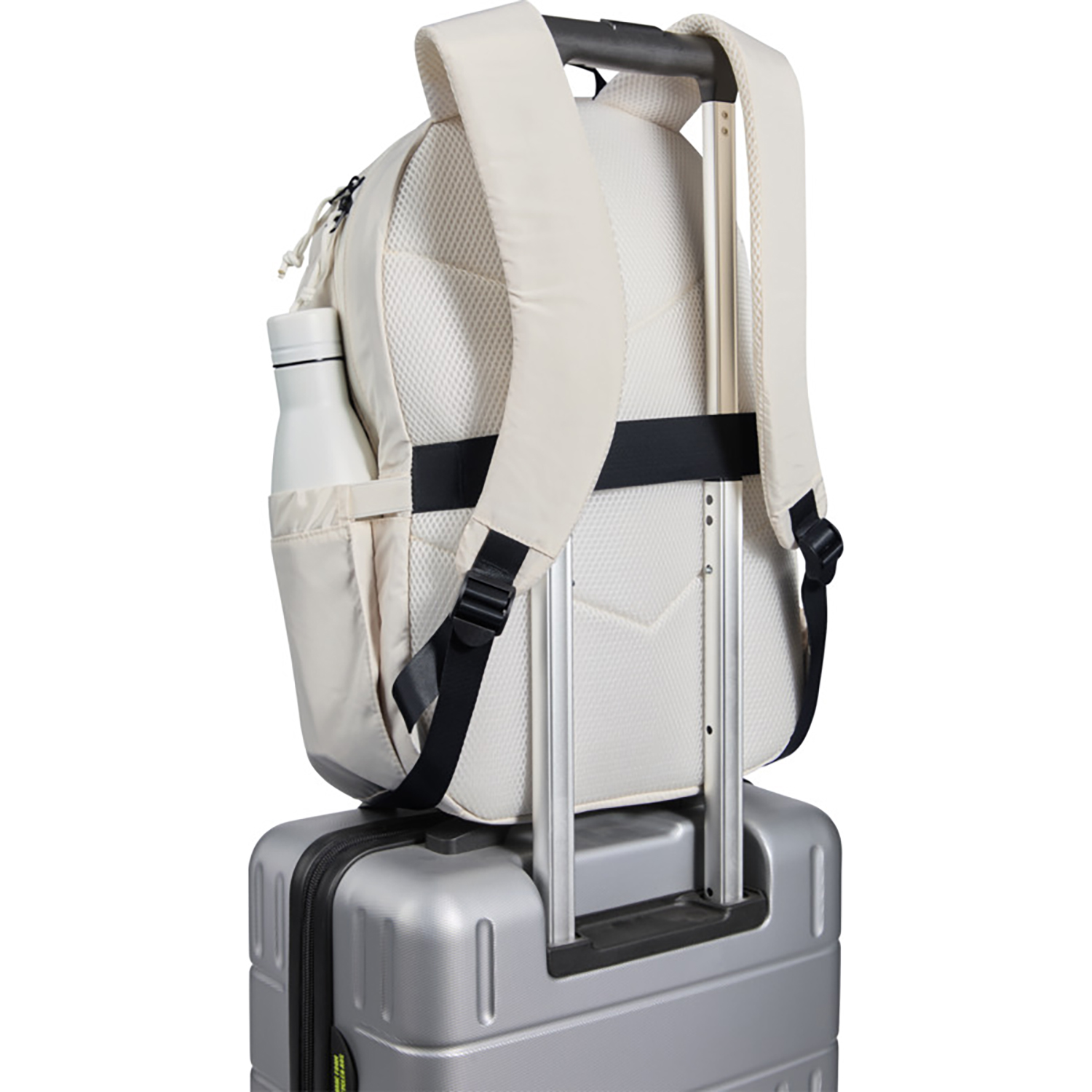 Wasserabweisender laptoprucksack – 18 l | Gepolstert | Mit trolleyband | Leicht