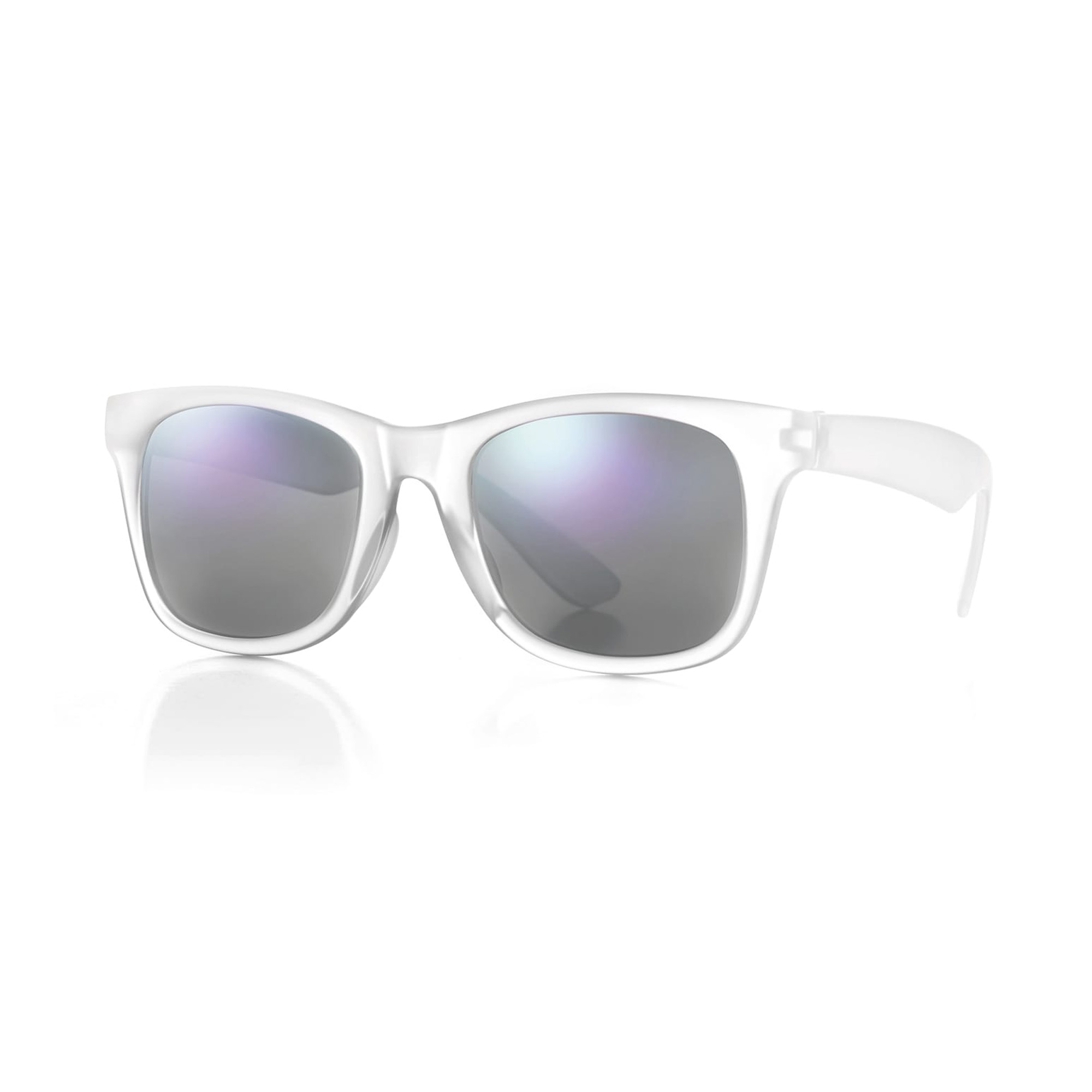 Occhiali da sole- UV400 | Occhiali a specchio | Cornice trasparente