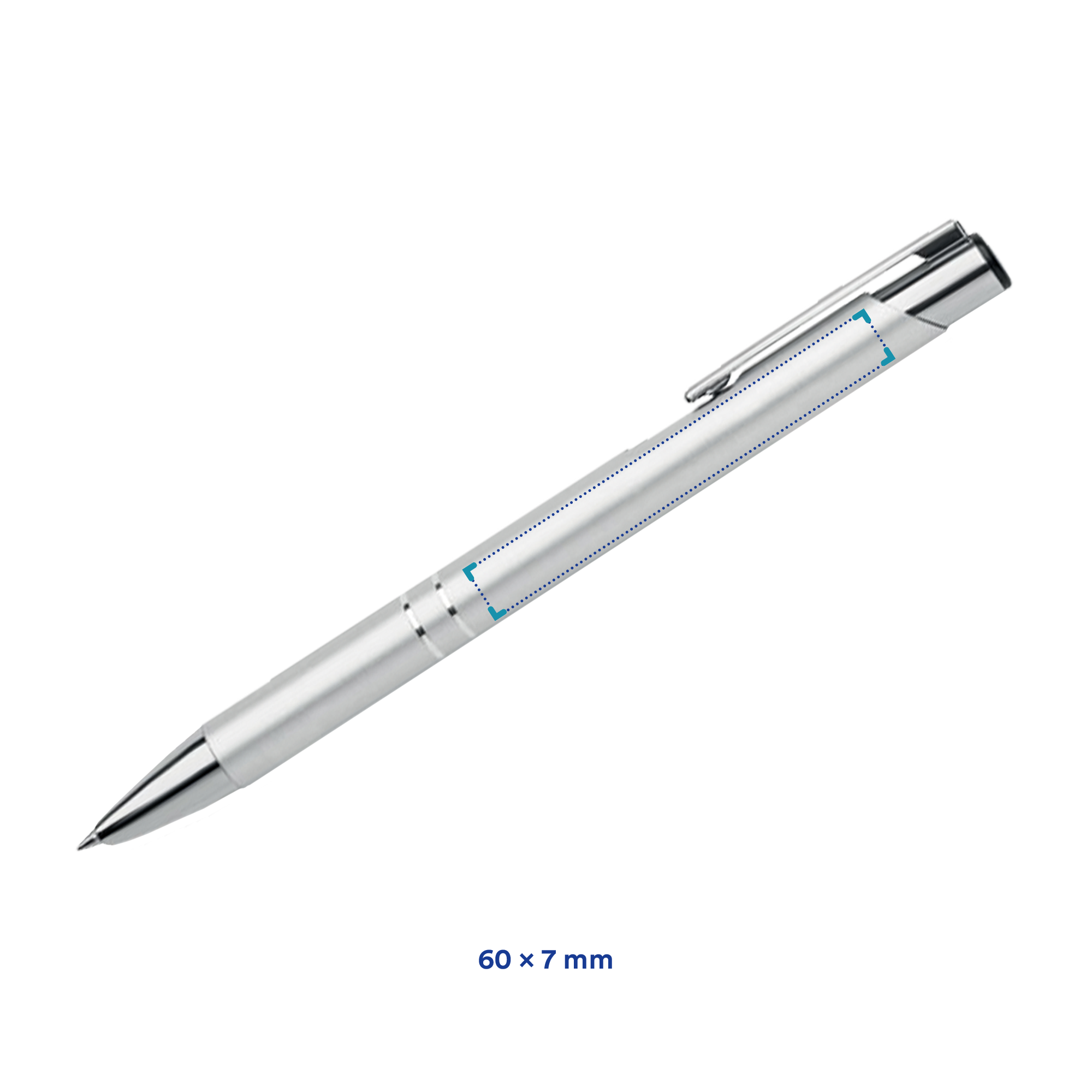 Stylo à bille | Aluminium recyclé | Encre bleue