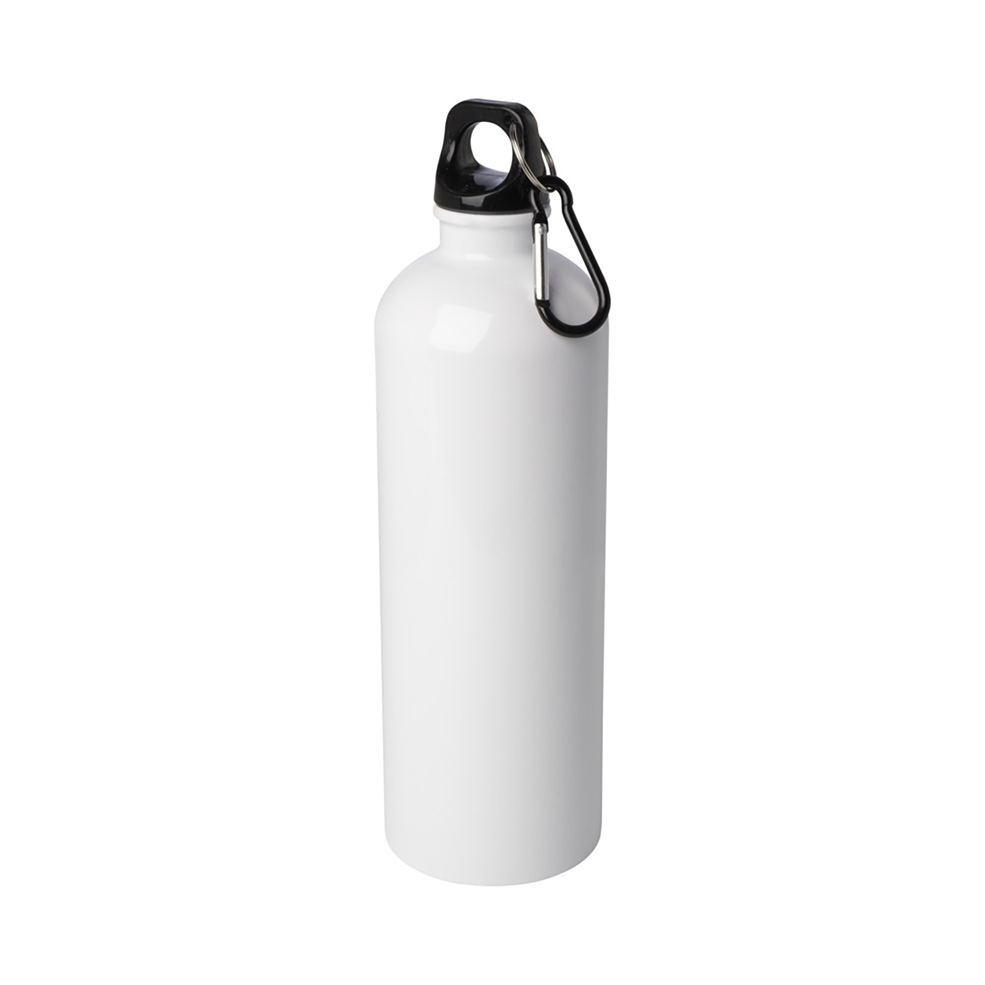 Gourde – 750 ml | Acier Inox Recyclé | Simple Paroi | Mousqueton