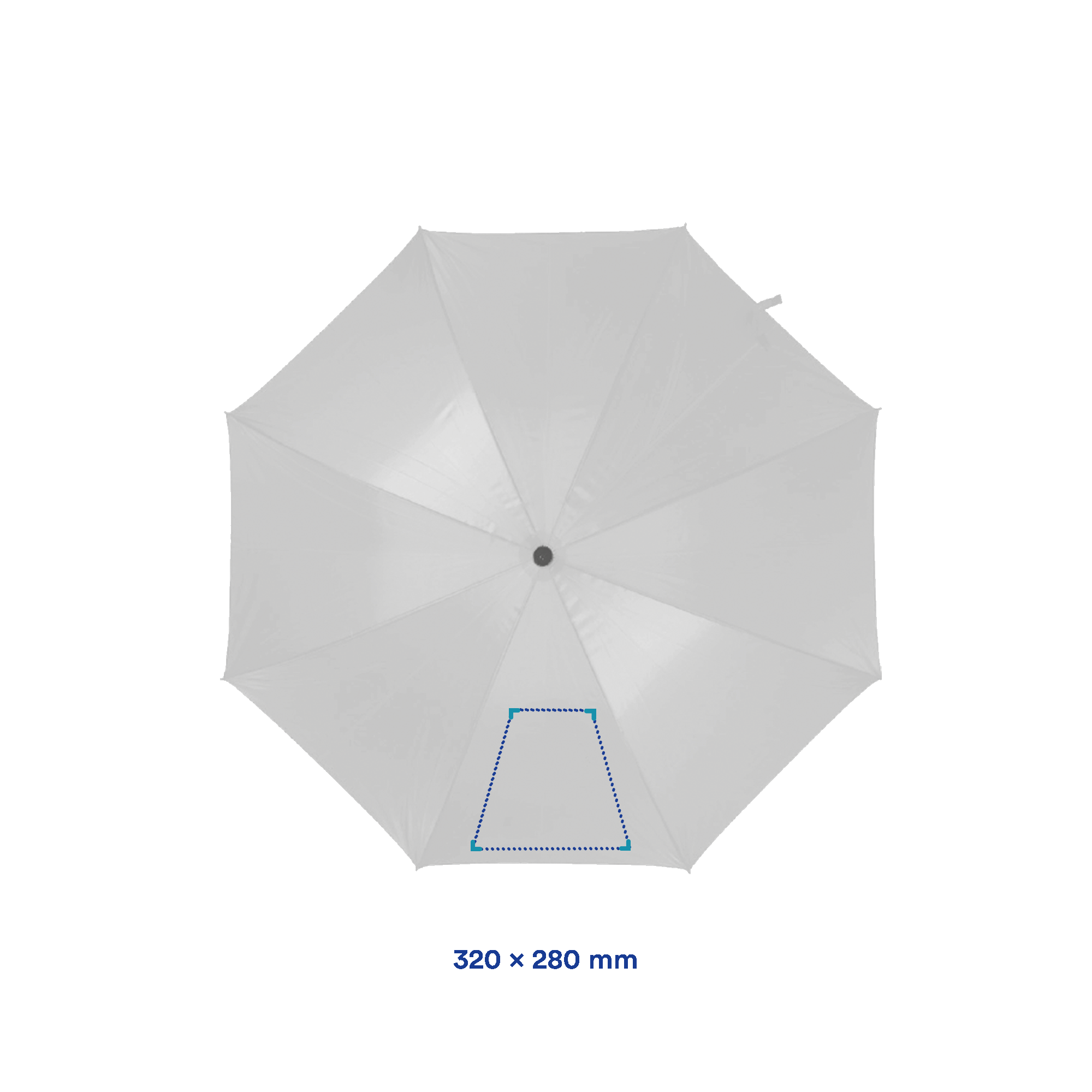 Paraplu anti-tempête | Ø 130 cm | Manuel | Polyester