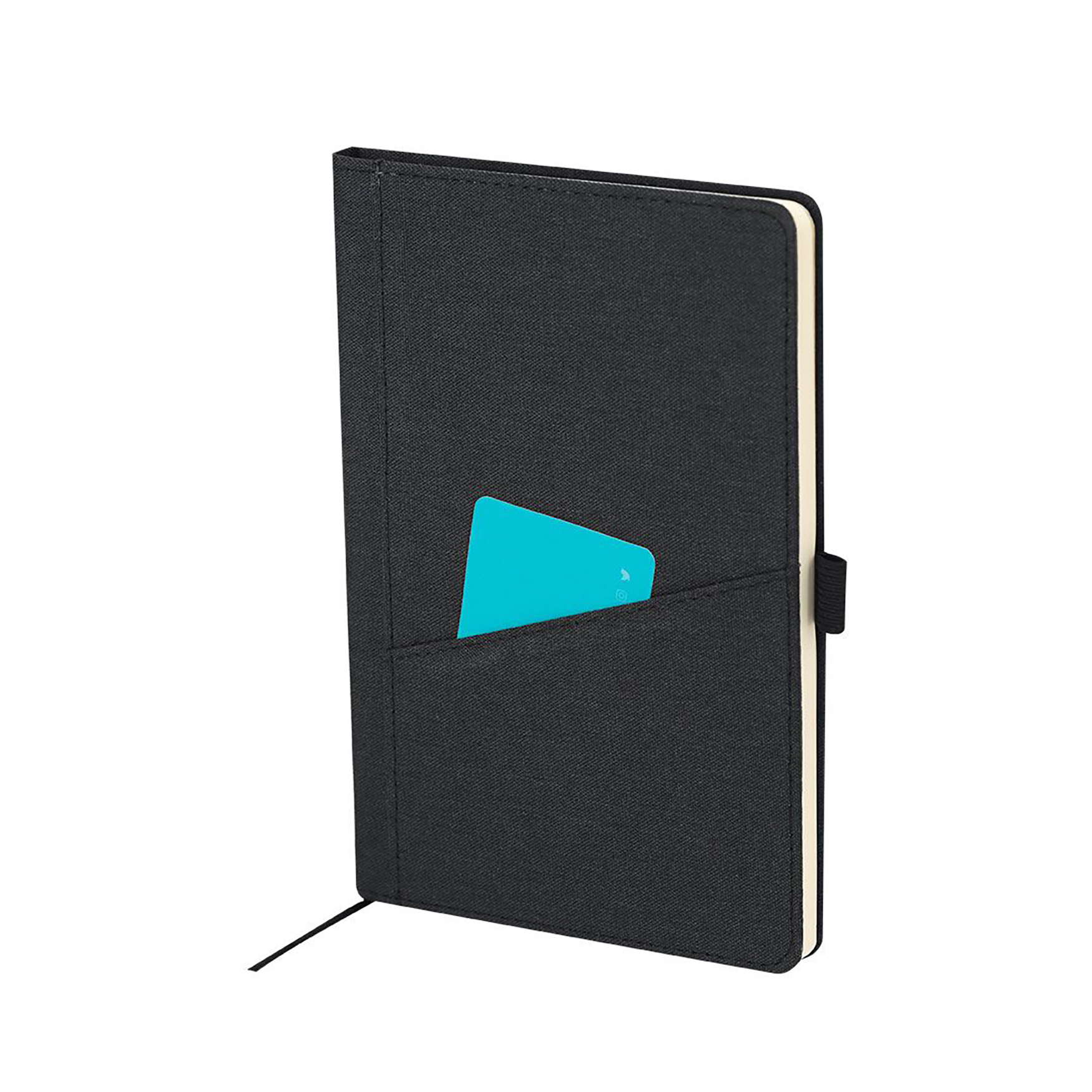 Notitieboek set Lucas - RPET materiaal | 80 vellen | Inclusief pen en sleutelhanger
