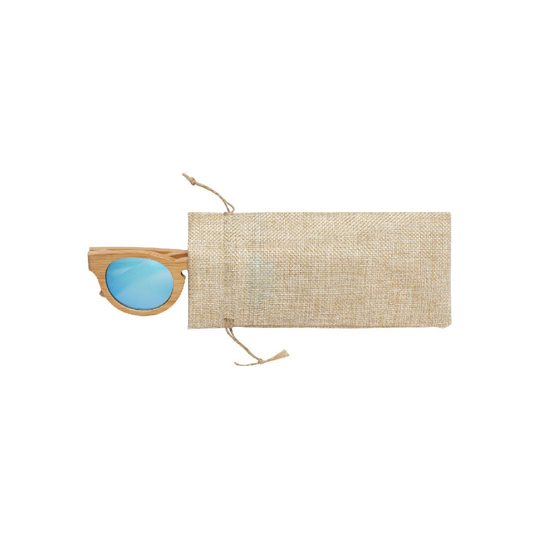 Sonnenbrille - Bambusrahmen | UV400 Schutz | Verspiegelte Gläser
