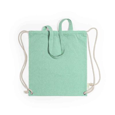 Sac à dos en coton recyclé | 140 g/m² | Cordon de serrage