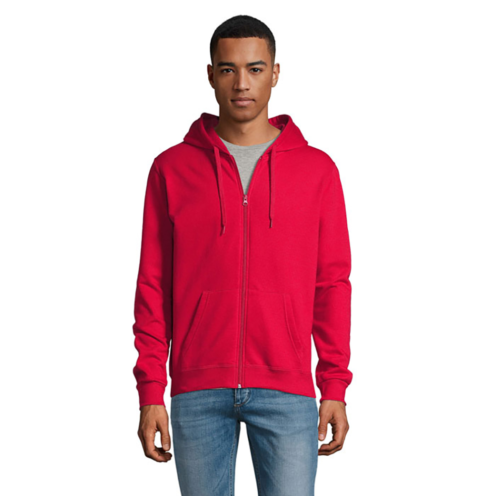 Felpa con cappuccio con cerniera - unisex | 260 g/m² | Cerniera | Stampa a 1-4 colori