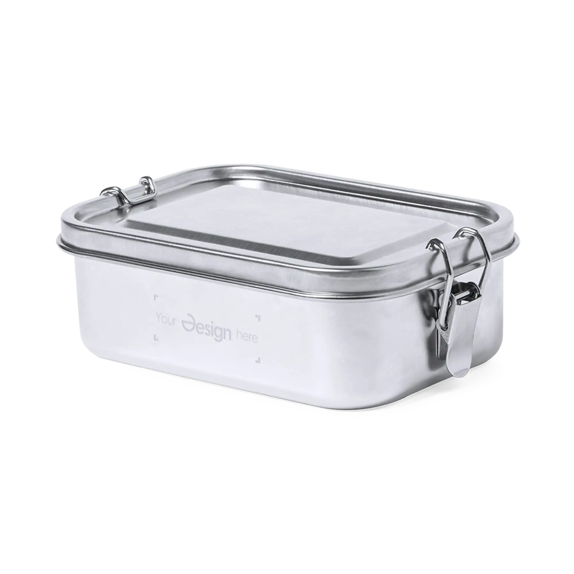 Lunchbox – Acciaio Inox | 750 ml | Coperchio Impermeabile | Chiusura di Sicurezza
