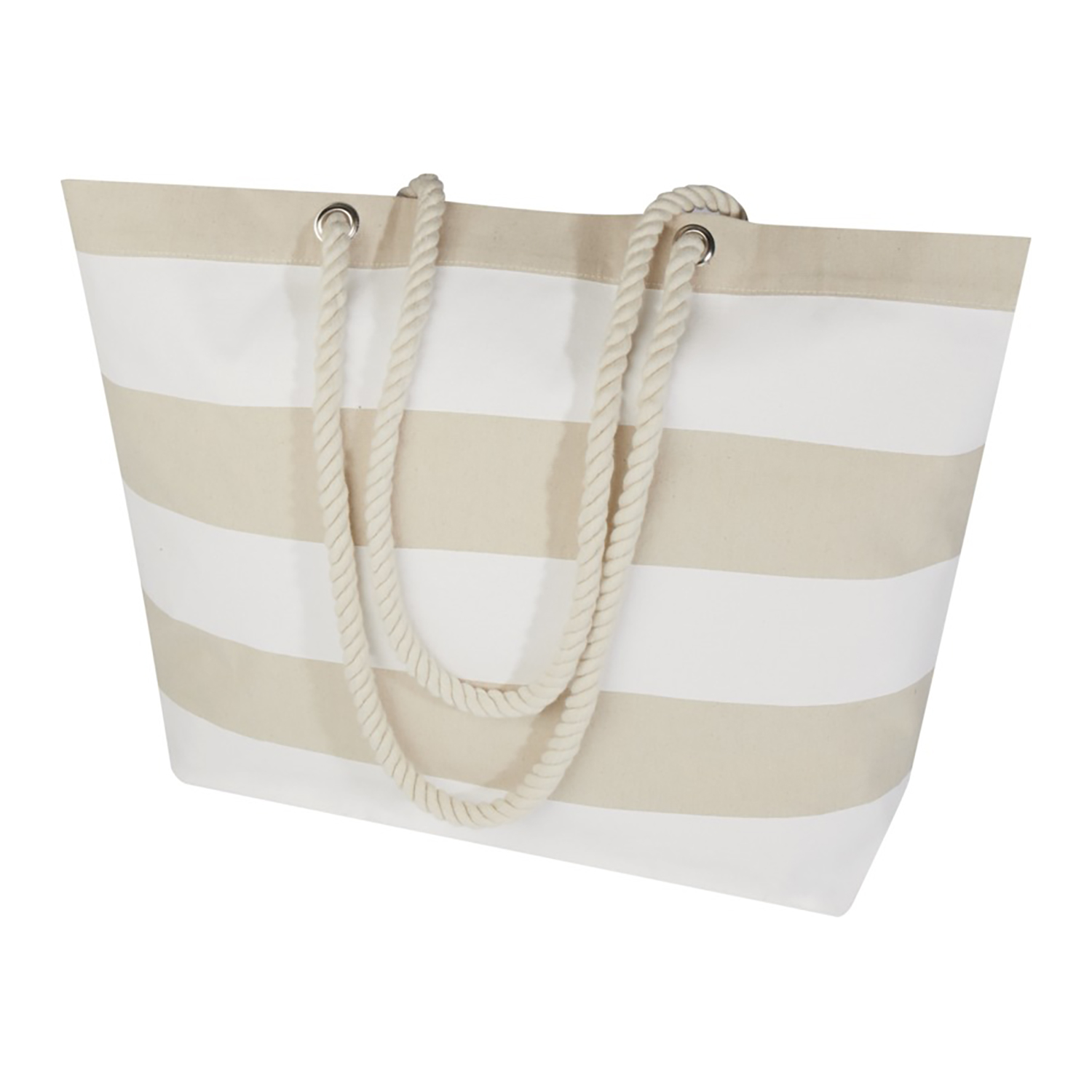 Katoenen tas Timo - Gerecycled | 270 g/m² | Strandtas | Gerecycled Katoen | 18L