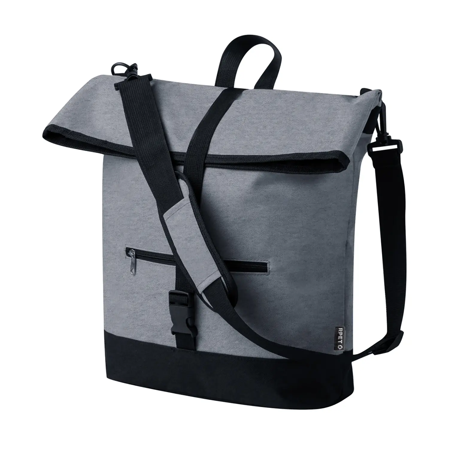 Borsa bici RPET – Impermeabile | Chiusura in velcro | Riflettente | Riciclata