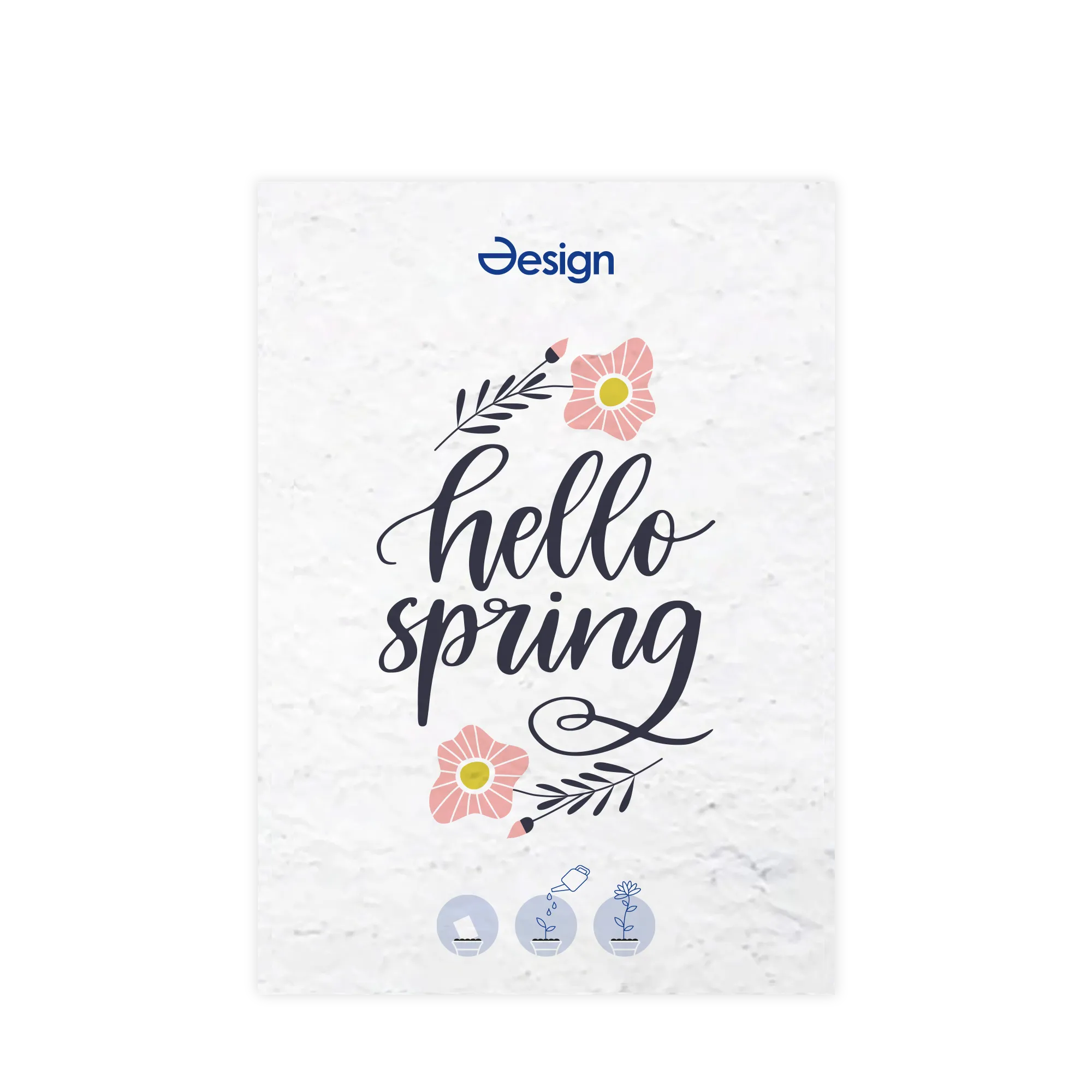 Samenpapier Fleur - A5 | Premium Qualität | 200 g/m² | Vollfarbe