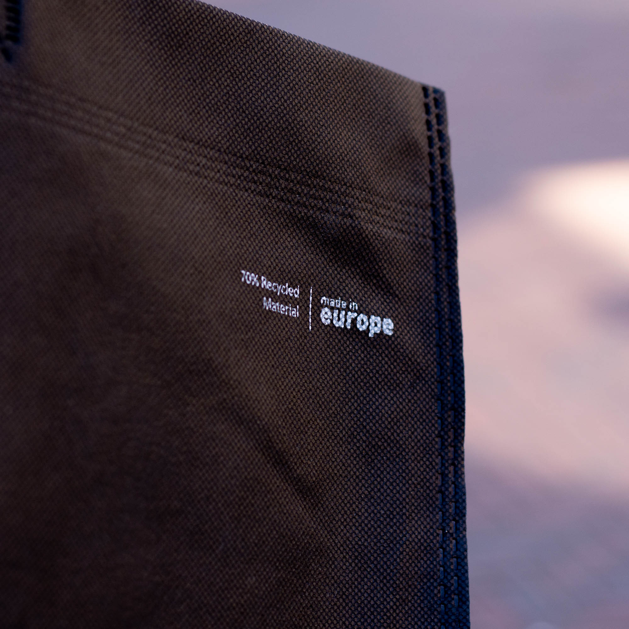 Sac shopping | Non-tissé recyclé | 70 g/m2 | Durable