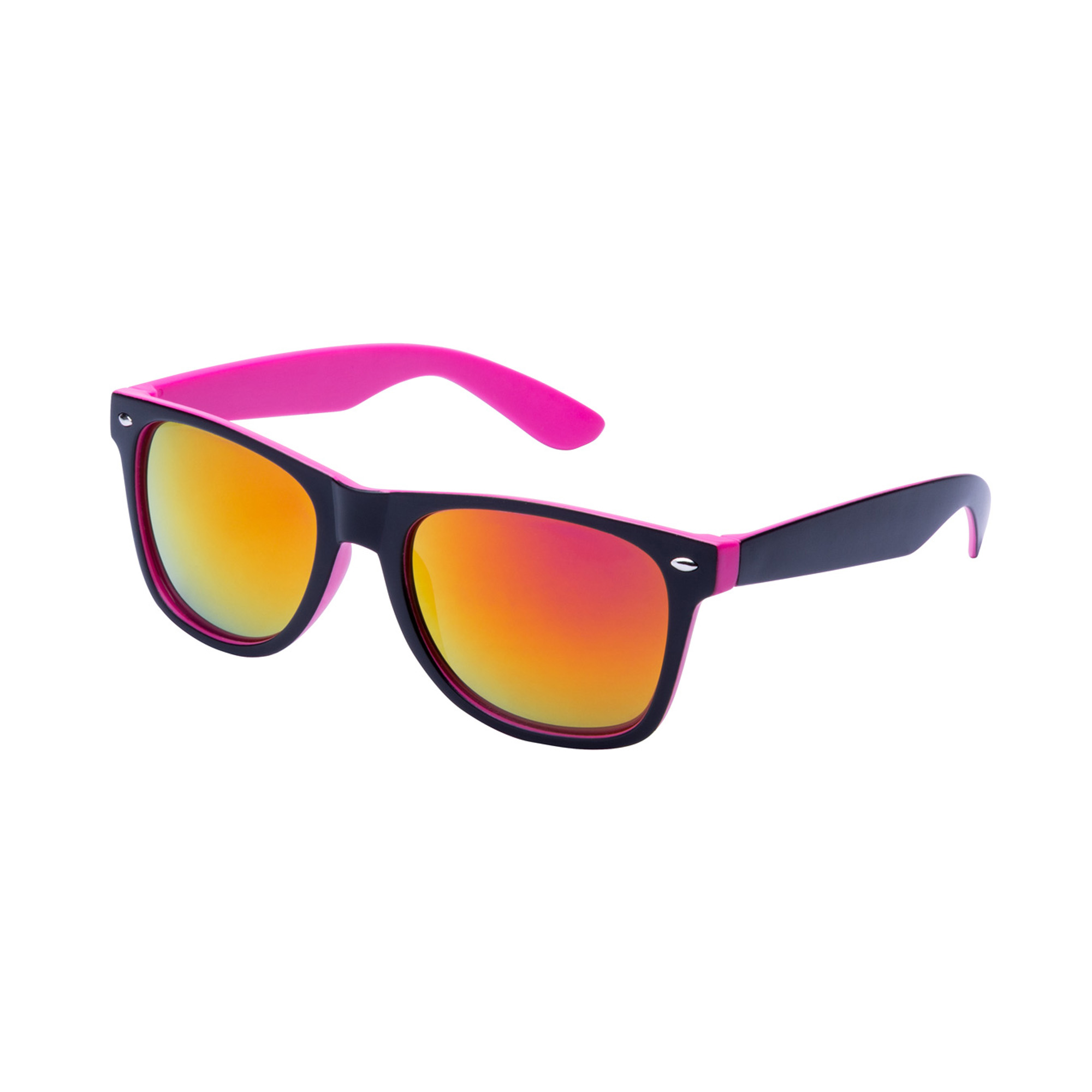 Sonnenbrille - UV400 Schutz | Zweifarbig | Verspiegelte Gläser