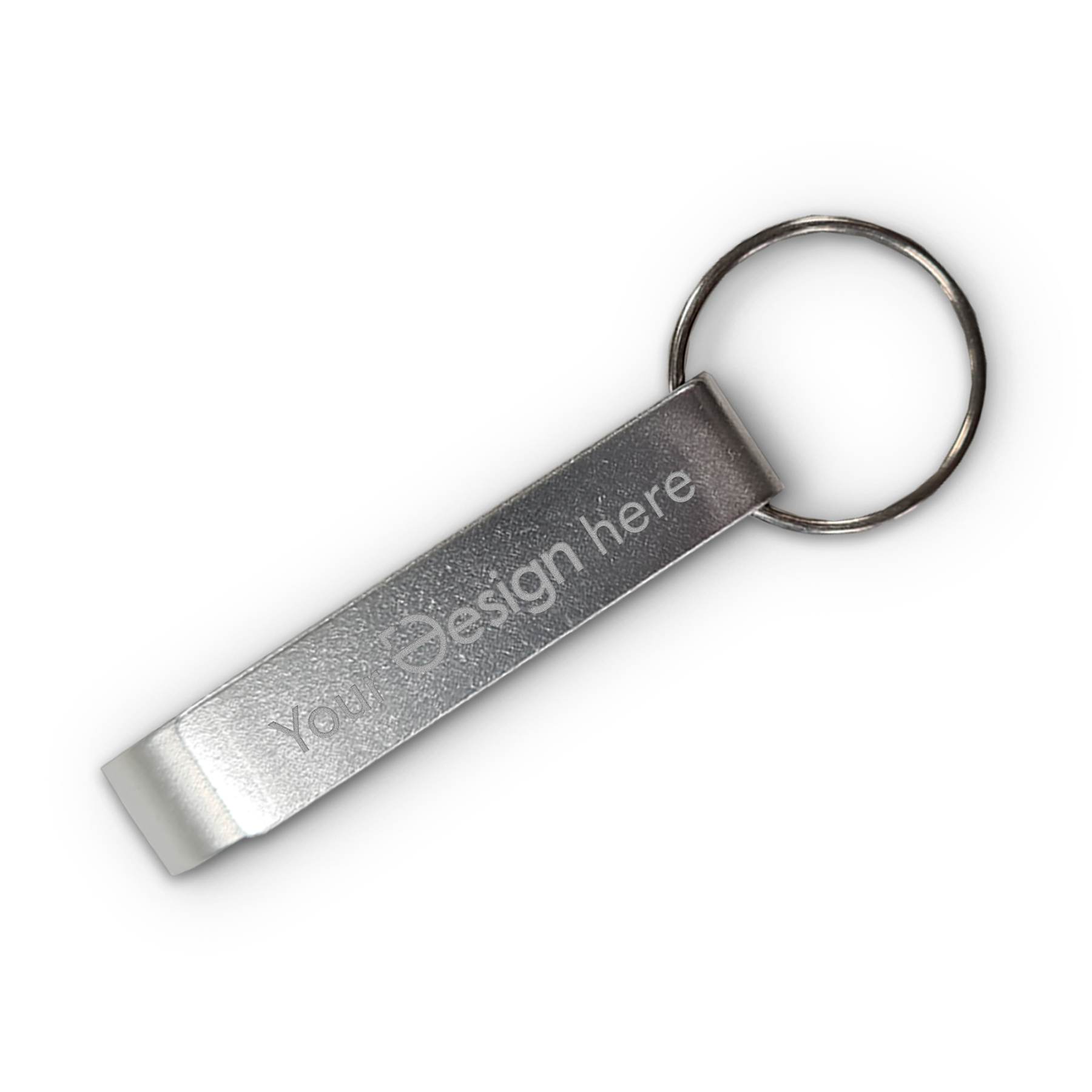 Flaschenöffner mit Schlüsselring | Aluminium