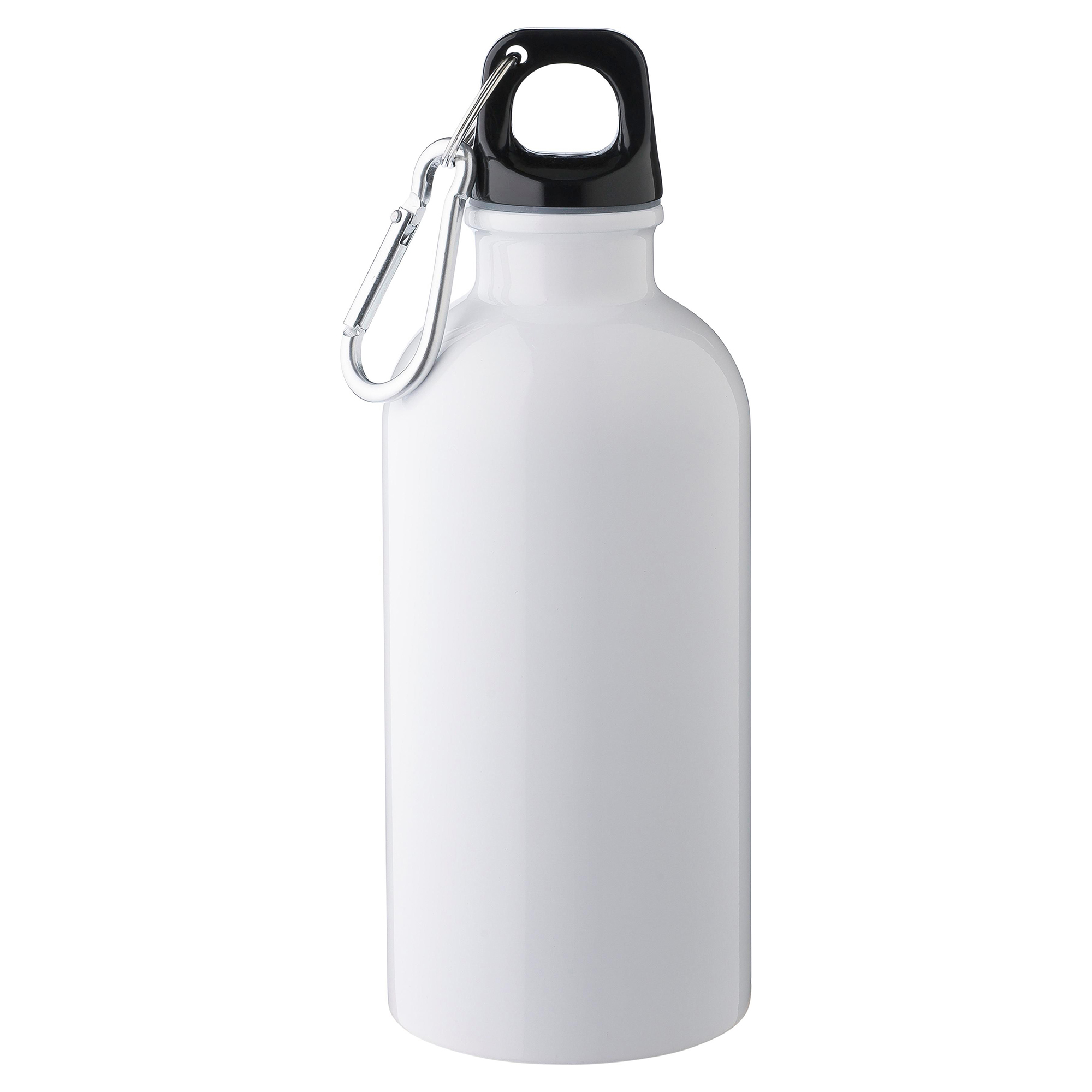 Gerecyclede Drinkfles Daan - 400 ml | Karabijnhaak | RVS