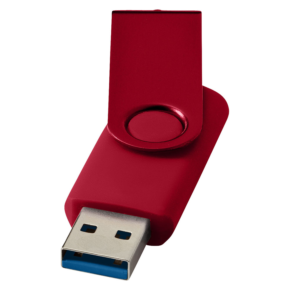 USB-Stick – 3.0 | Metallgehäuse | Drehbares Design | Schlüsselringöse | Kompakt