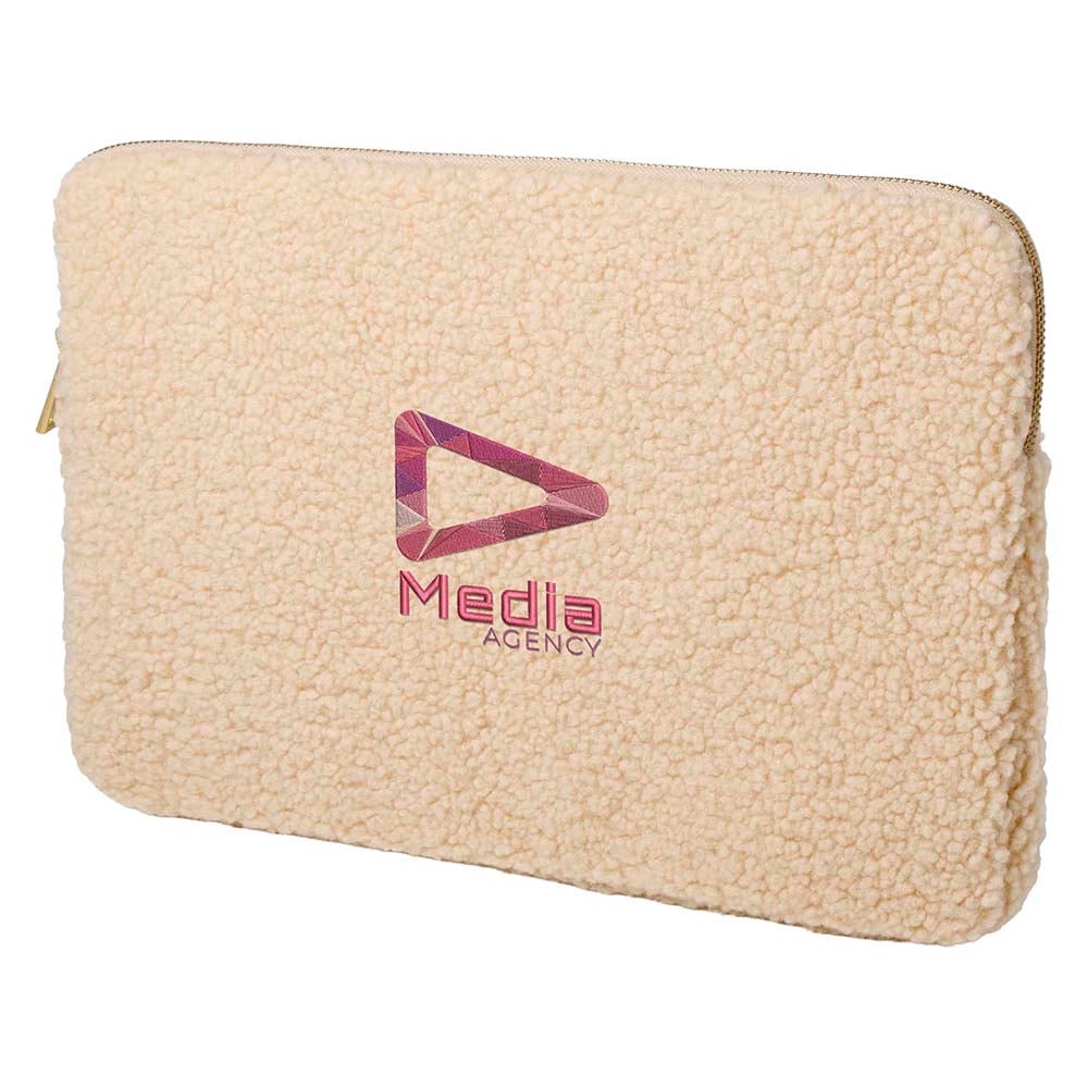 Custodia laptop sherpa riciclata – 13" | 2L | Certificata GRS | Tasche interne | Protezione morbida