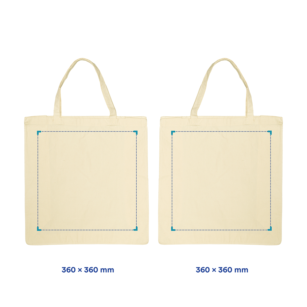 Sac en toile XXL | Coton | 175 gr/m2 | Impression jusqu'à 4 couleurs