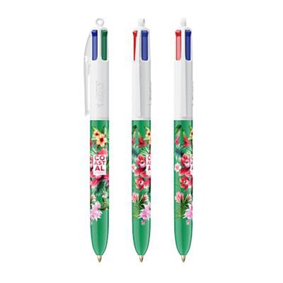 Balpen BIC - 4 kleuren | Duurzaam | 1-4 kleuren & Full Colour
