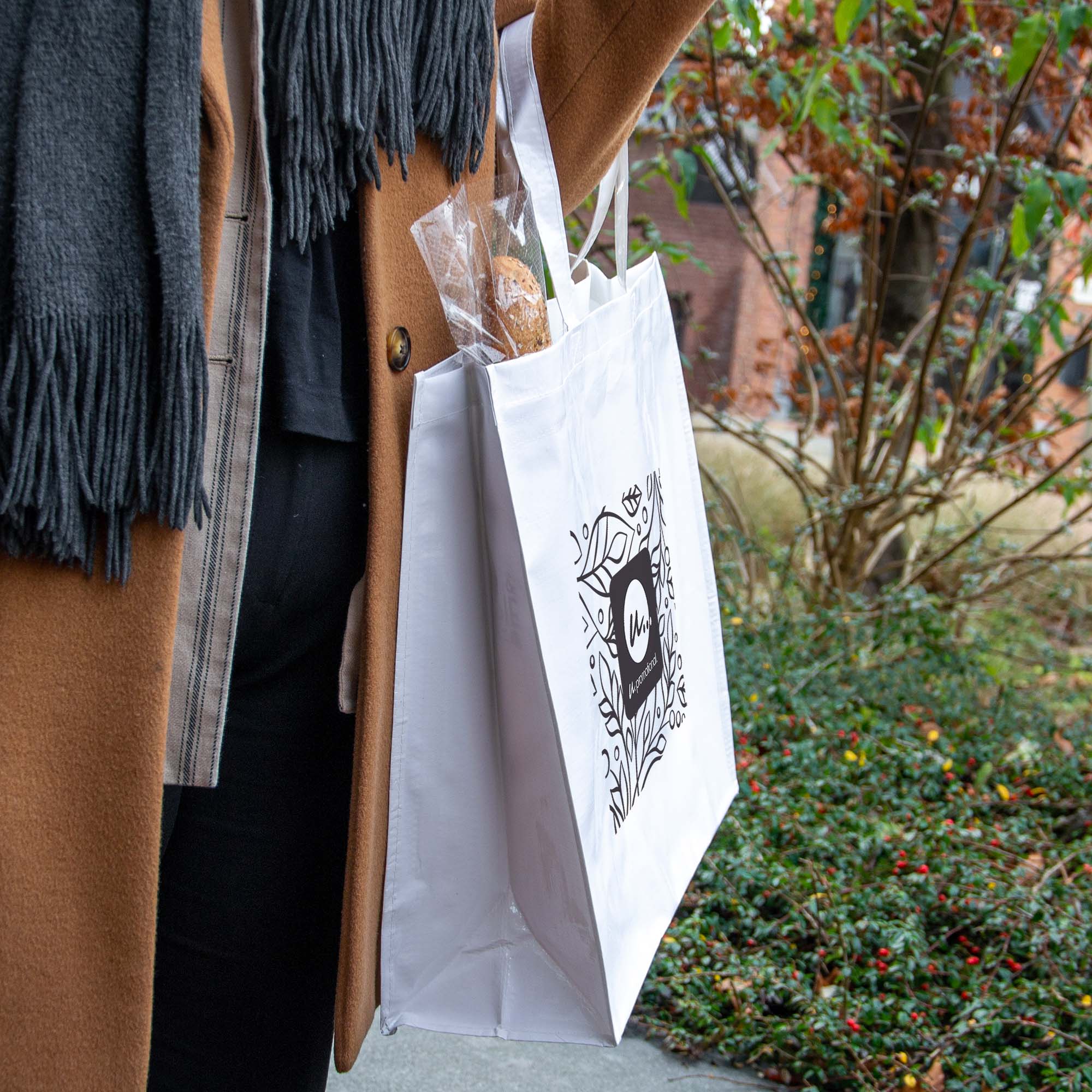 Shopper - PP intrecciato | Qualità da 160 grammi | Colorato | Stampa fino a 2 colori