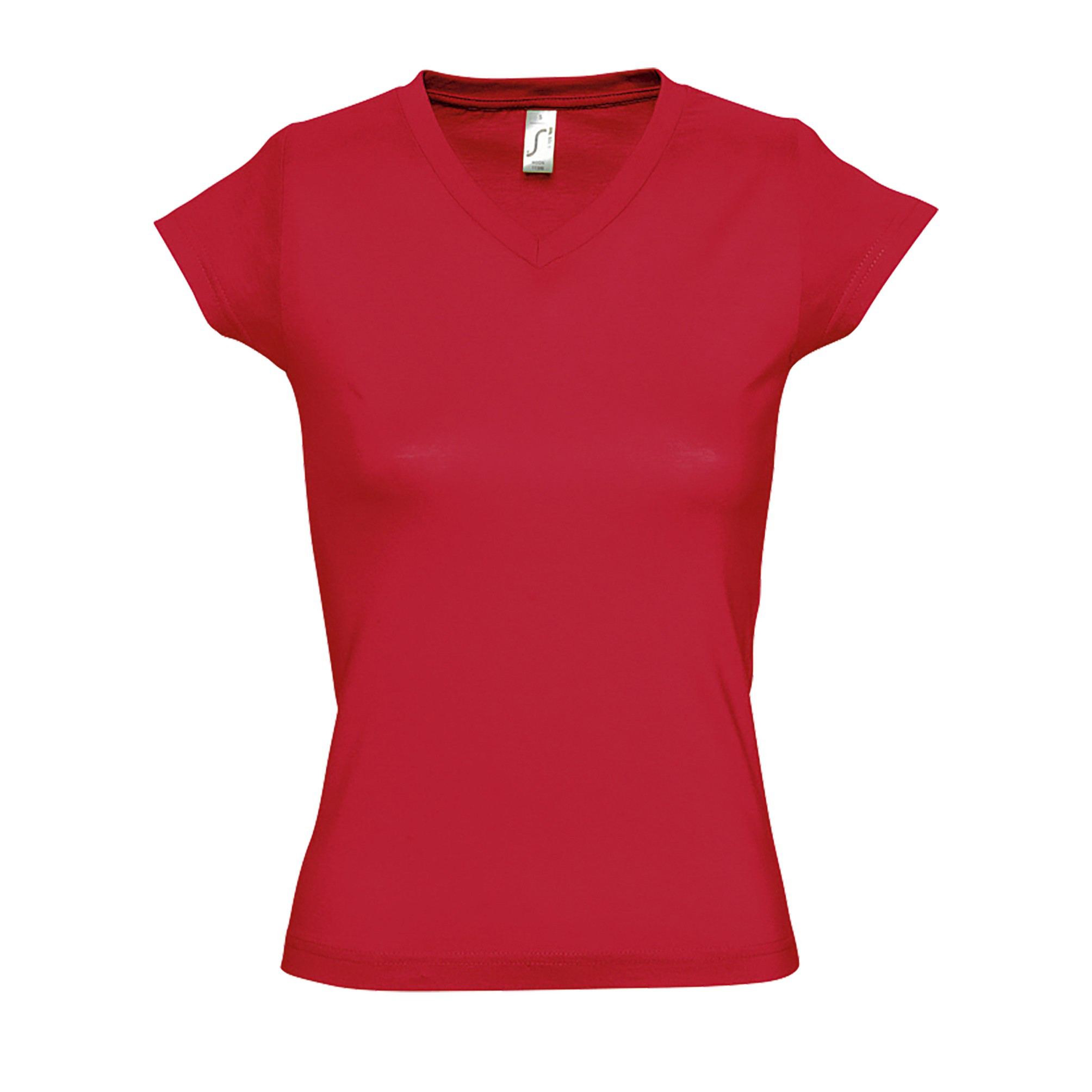 T-shirt Lida - Donna | 150 g/m² cotone | Collo a V
