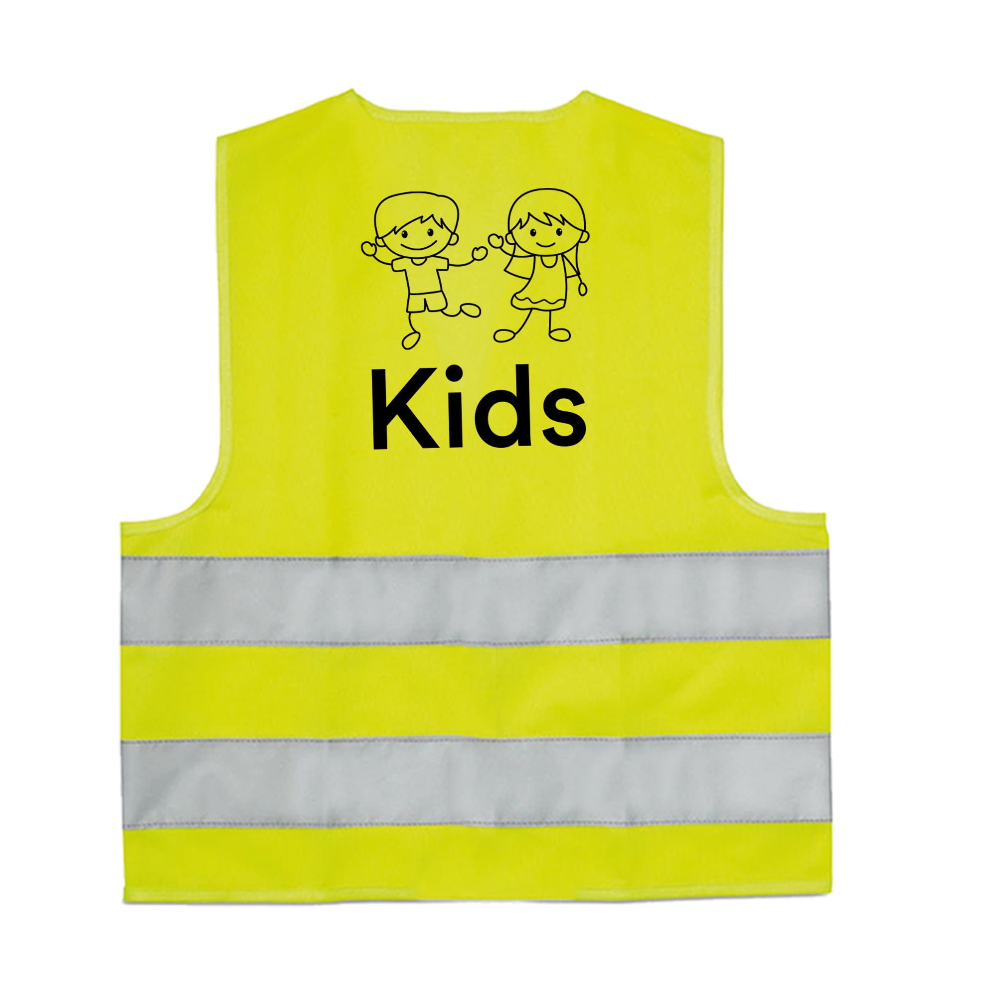 Gilet di sicurezza per bambini | Per bambini fino a 7 anni | Veloce e visibile