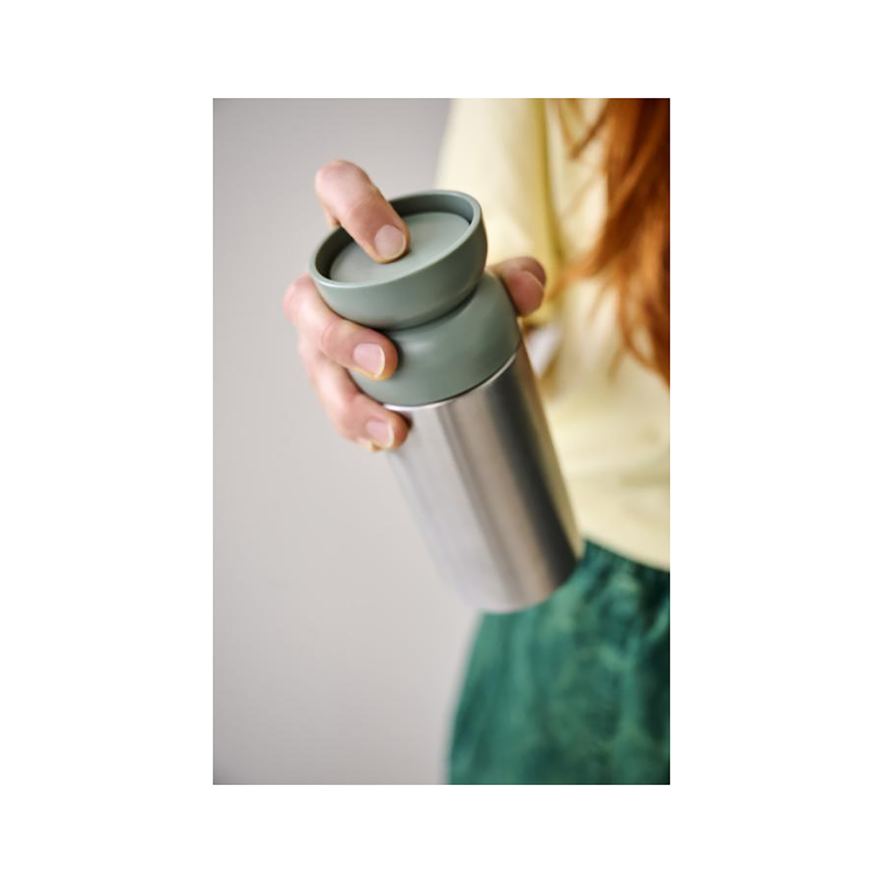 Mug isotherme – 350 ml | Acier inoxydable à double paroi | Étanche | Compatible lave-vaisselle