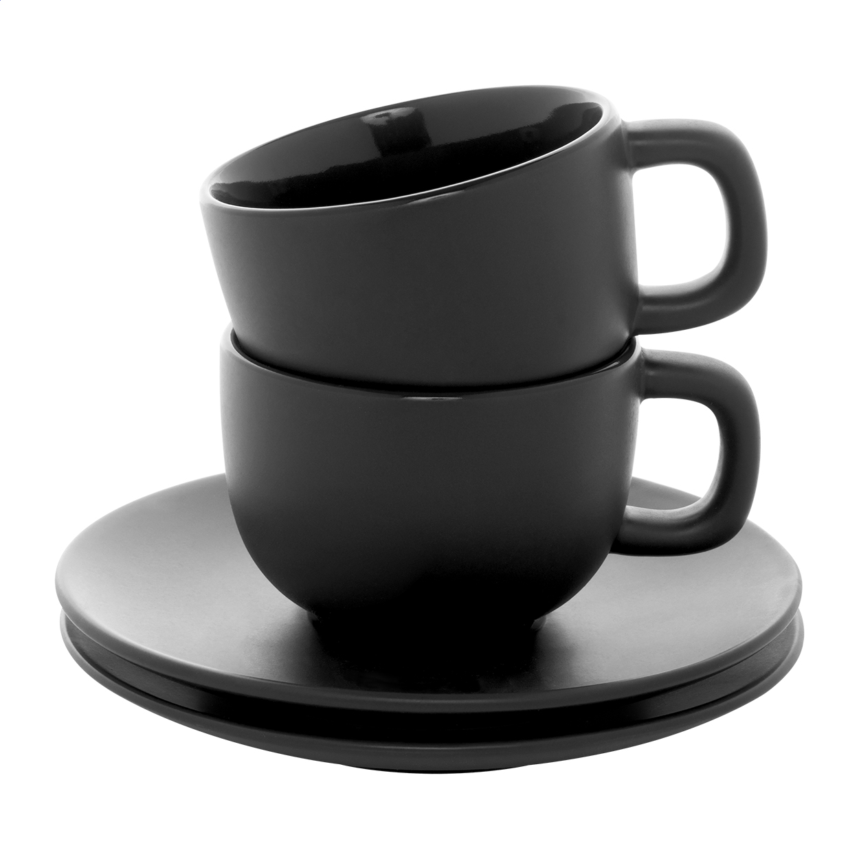 Set de tasses à cappuccino – Céramique de haute qualité | Finition mate | Lot de 2