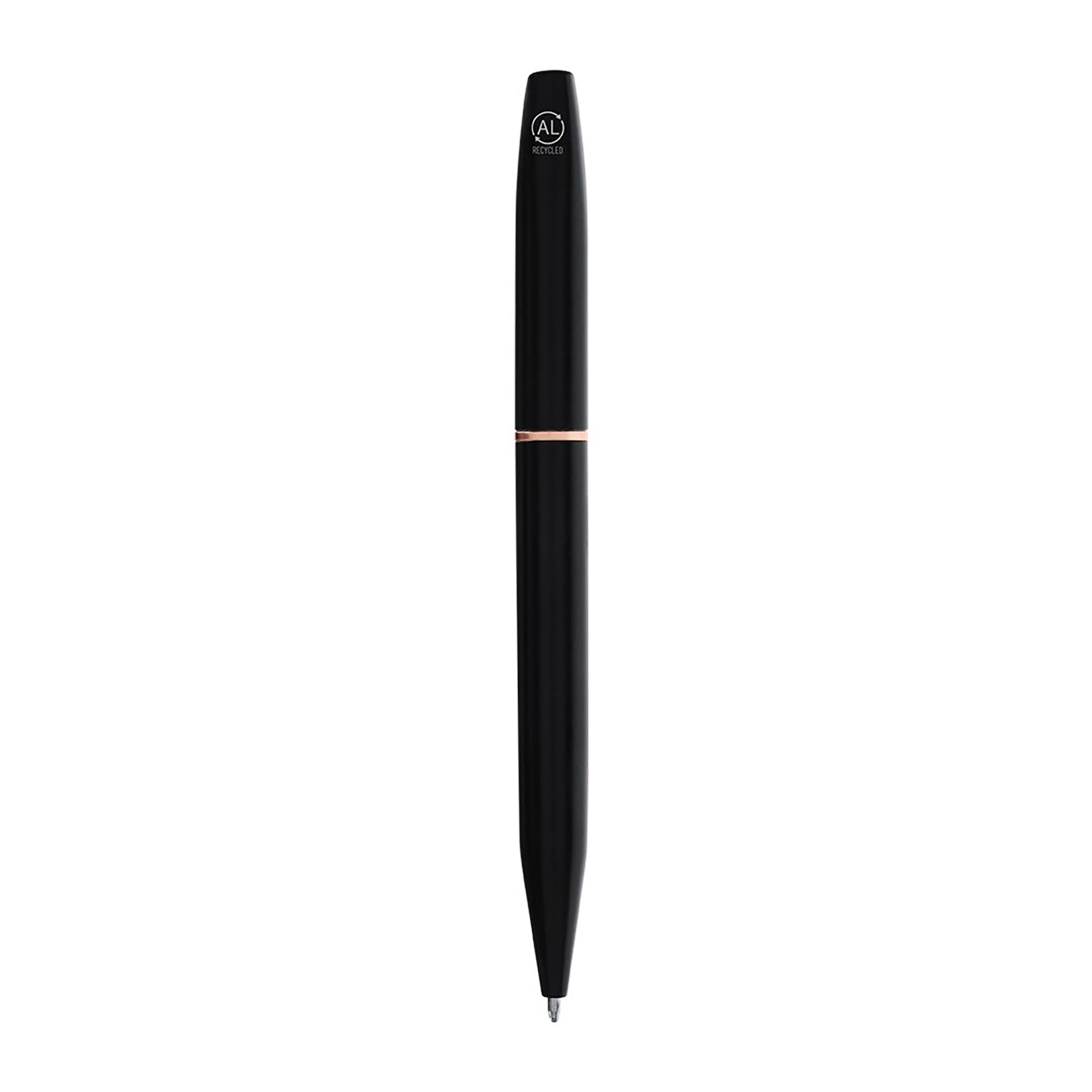 Notitieblok & Pen Set Noah - Gerecycled PU & Aluminium | 80 Pagina's | Bladwijzer