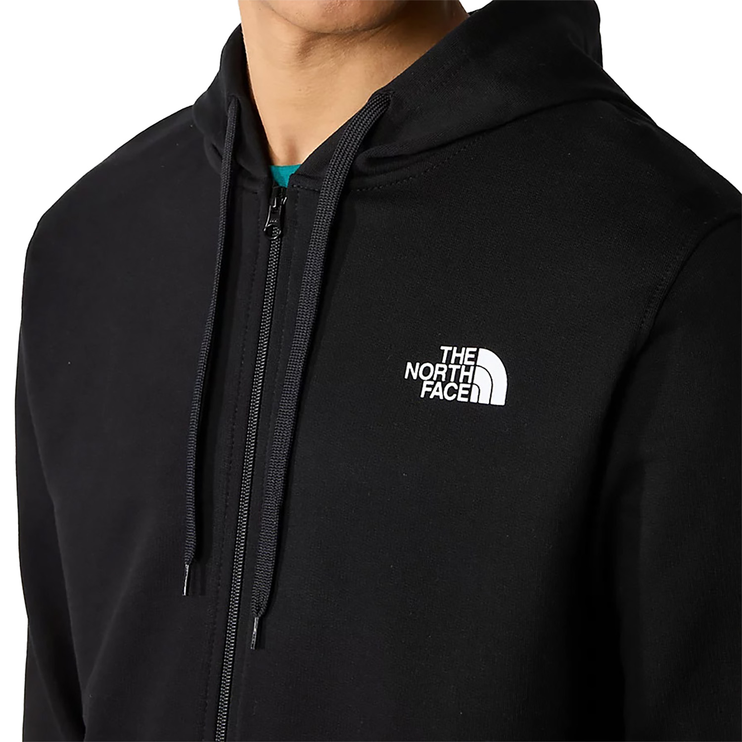 The North Face FullZip Hoodie - Herren | 295 g/m² | Baumwolle & Polyester | Bestickung