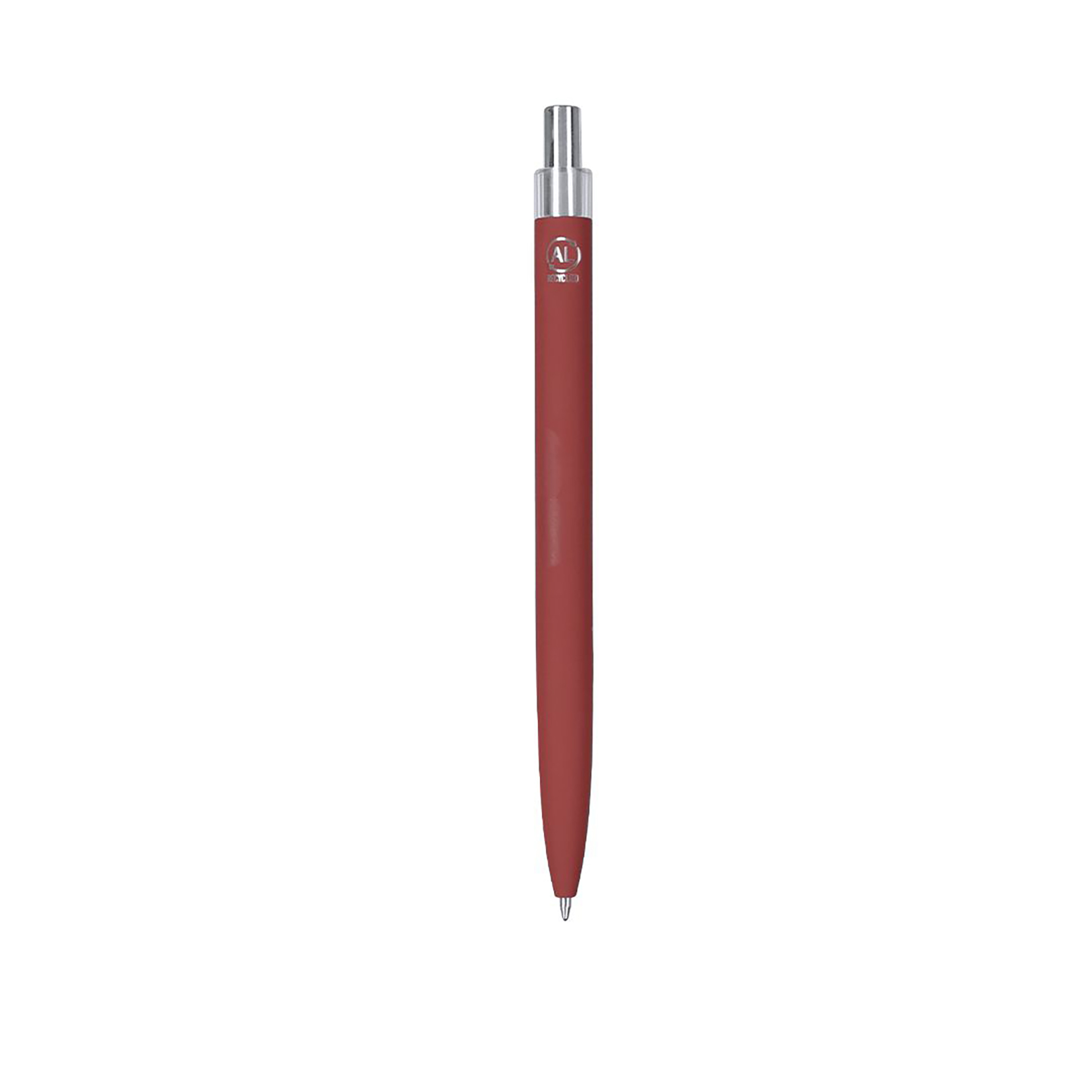 Balpen Daan - Gerecycled aluminium | Rubber afwerking | Full Colour bedrukking